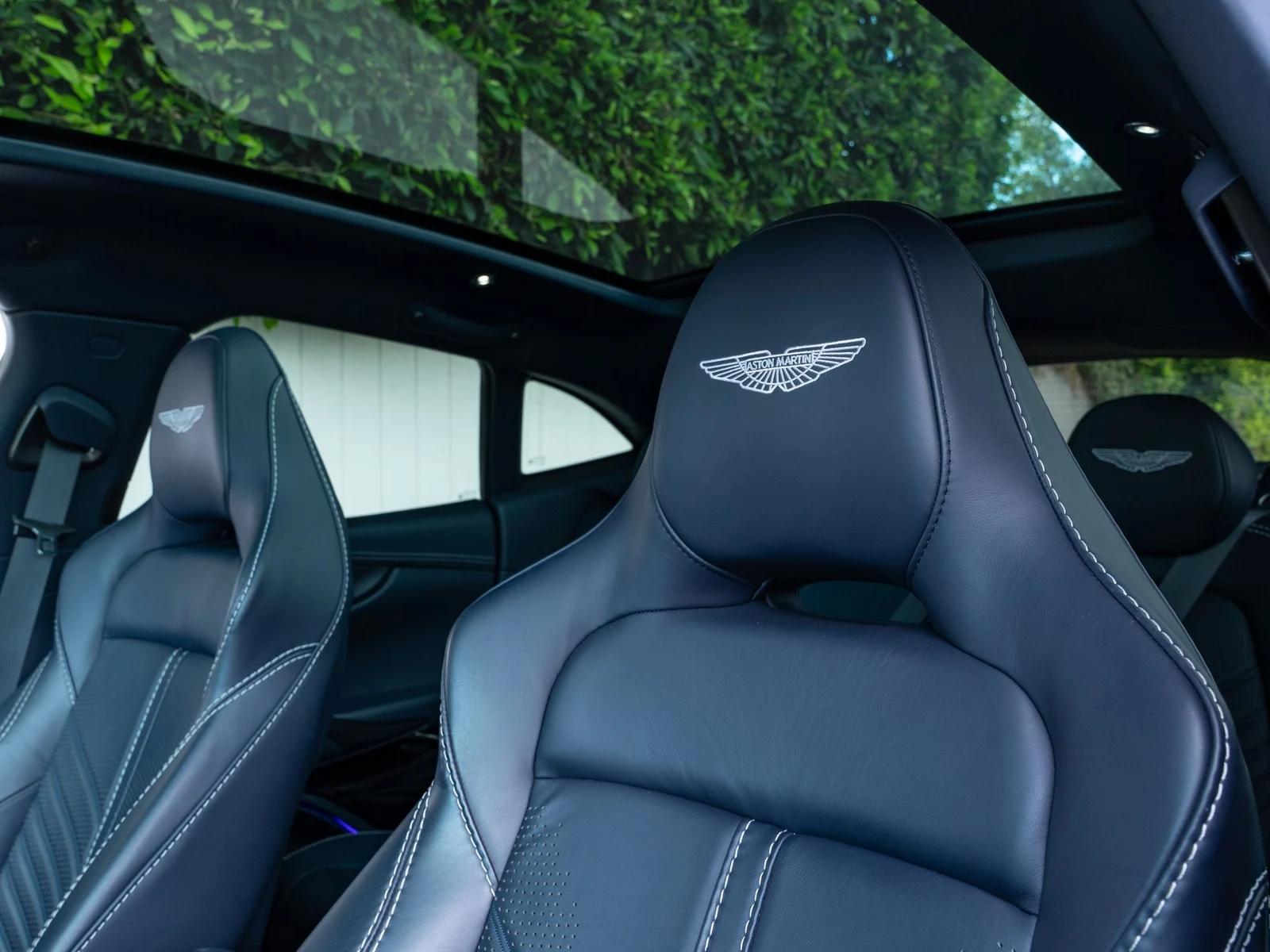 2023 Aston Martin DBX707 interior, seats, Dark Knight