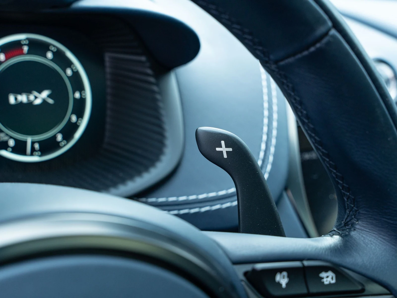 2023 Aston Martin DBX707 interior, Dark Knight