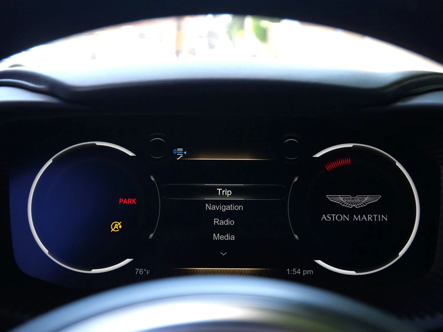 2023 Aston Martin DBX interior, Dark Knight