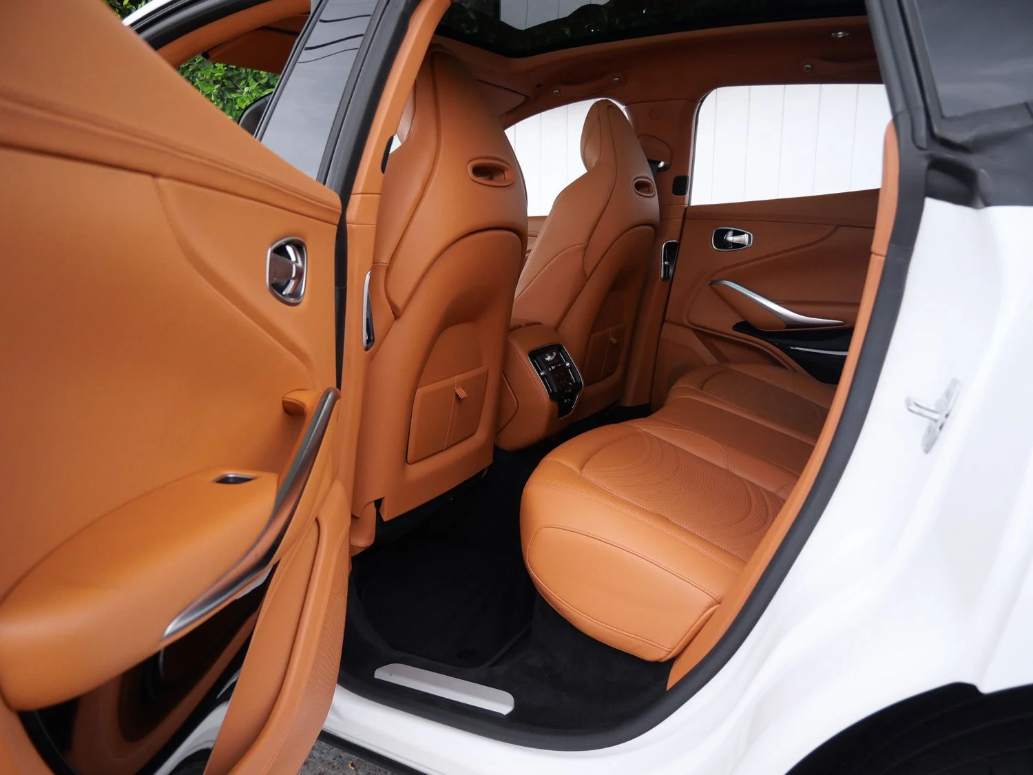 2023 Aston Martin DBX interior, seats, Oxford Tan