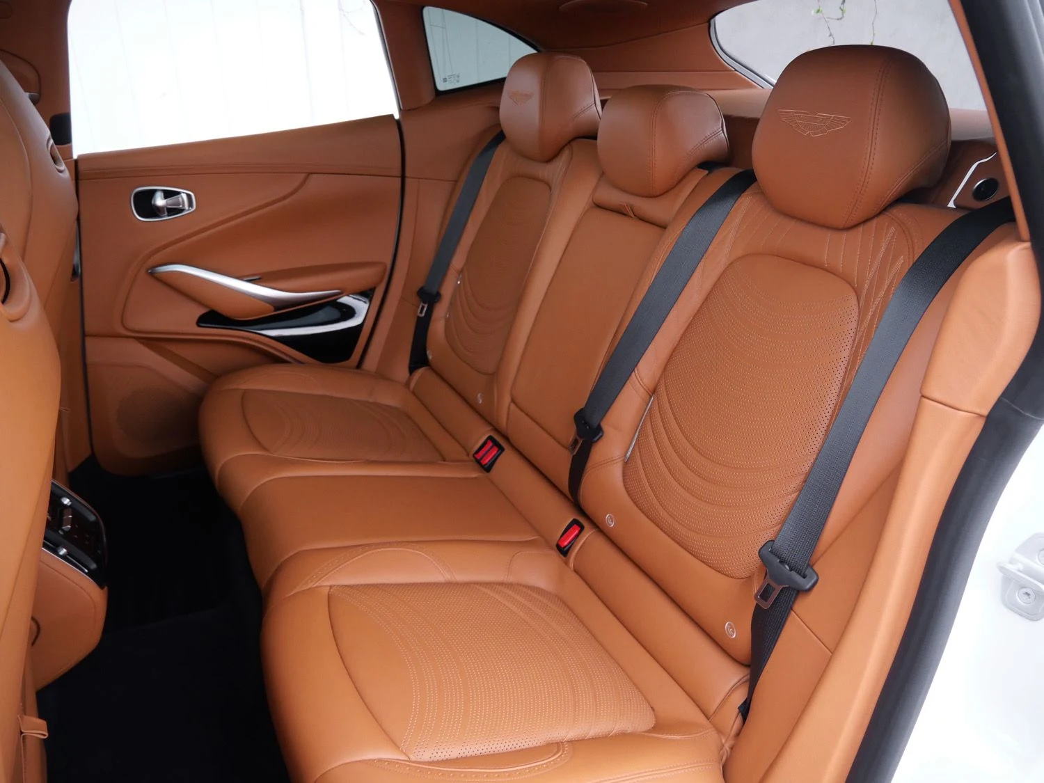 2023 Aston Martin DBX interior, seats, Oxford Tan