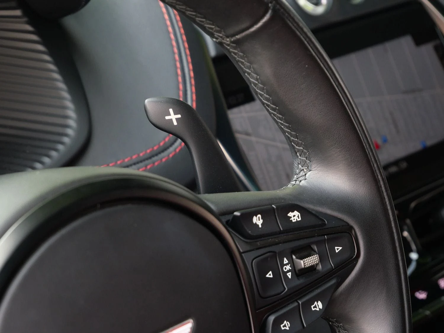 2024 Aston Martin DBX707 interior, center console, Onyx Black