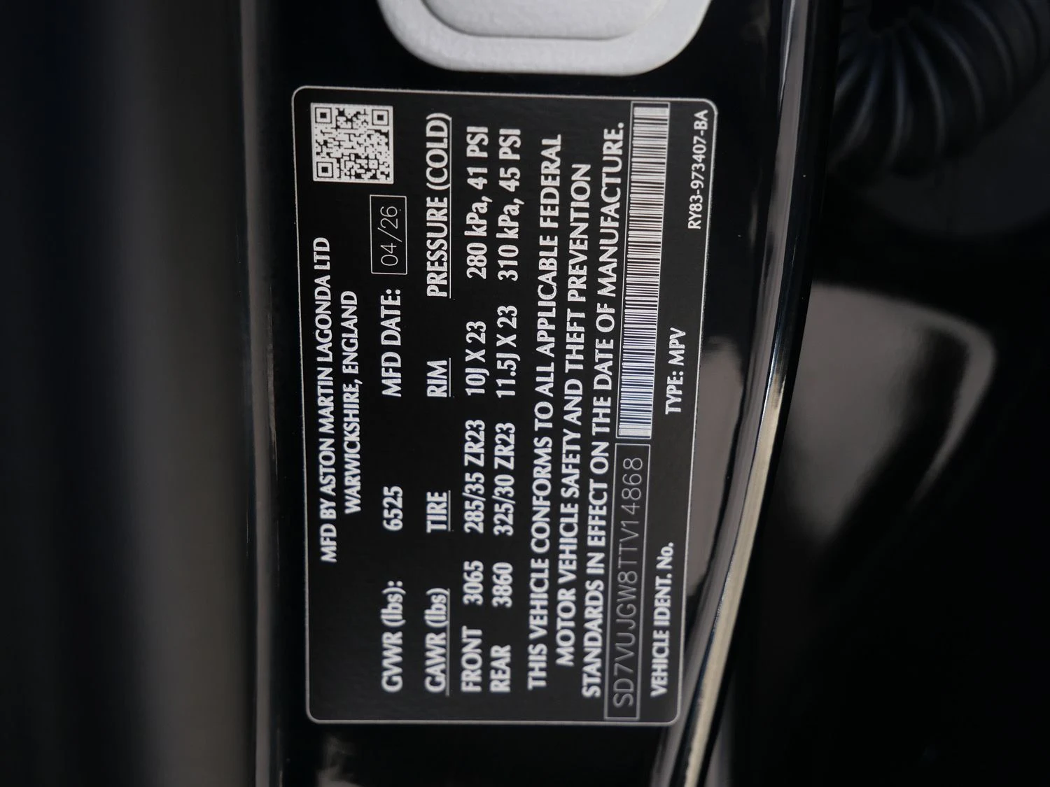 2026 Aston Martin DBX S for sale, photo 28 of 28