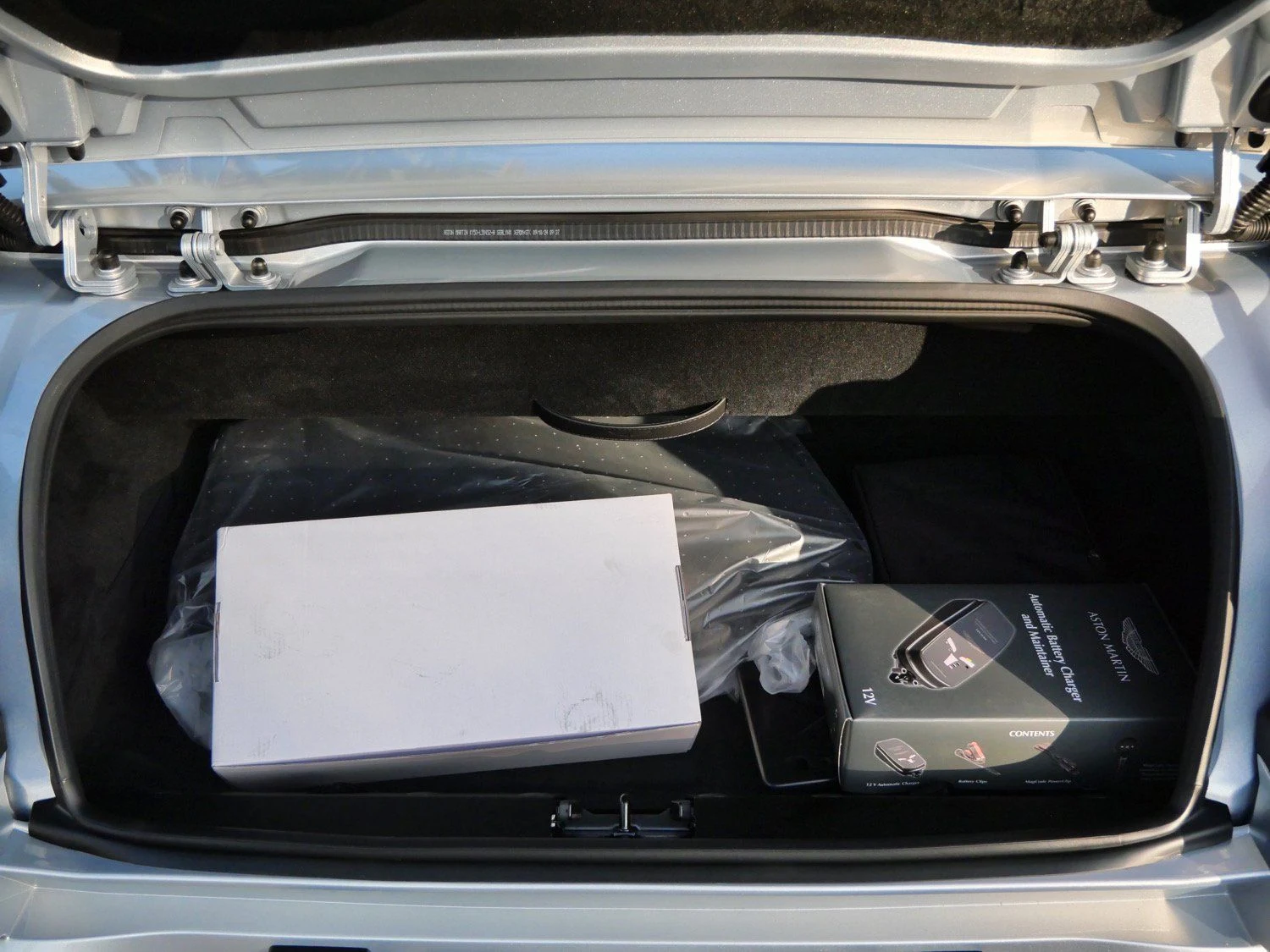 2026 Aston Martin Vanquish Volante trunk