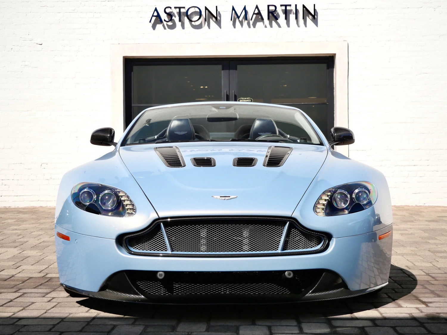2015 Aston Martin V12 Vantage S Roadster for sale, exterior, Blue