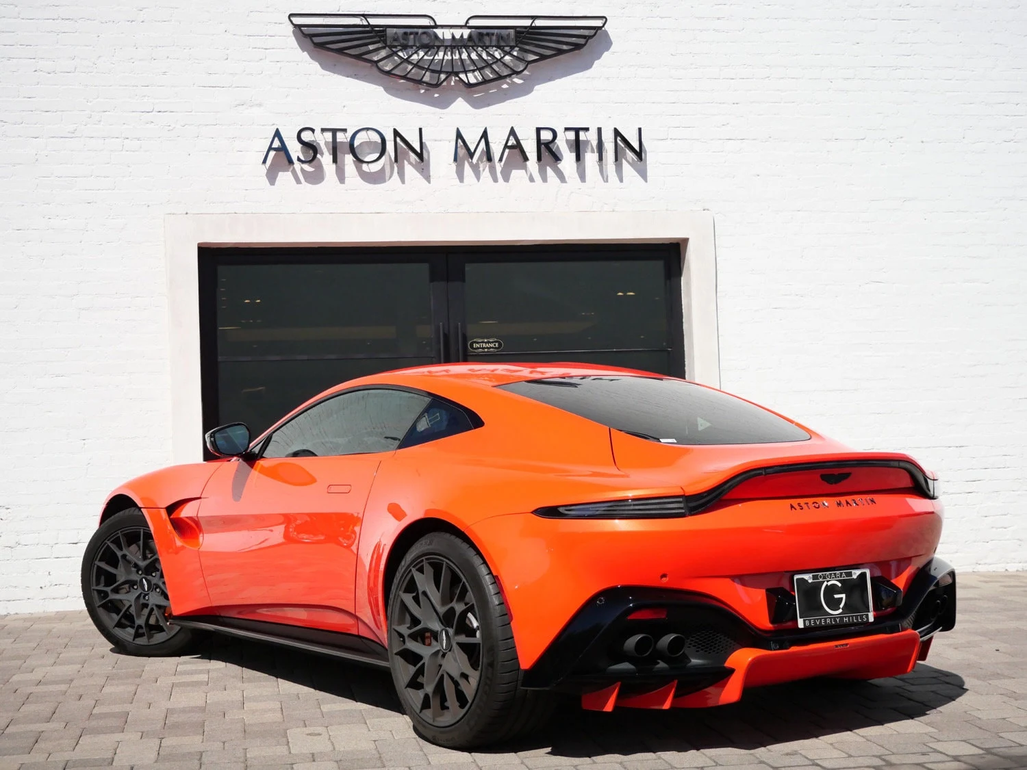 2022 Aston Martin Vantage for sale, exterior, Orange