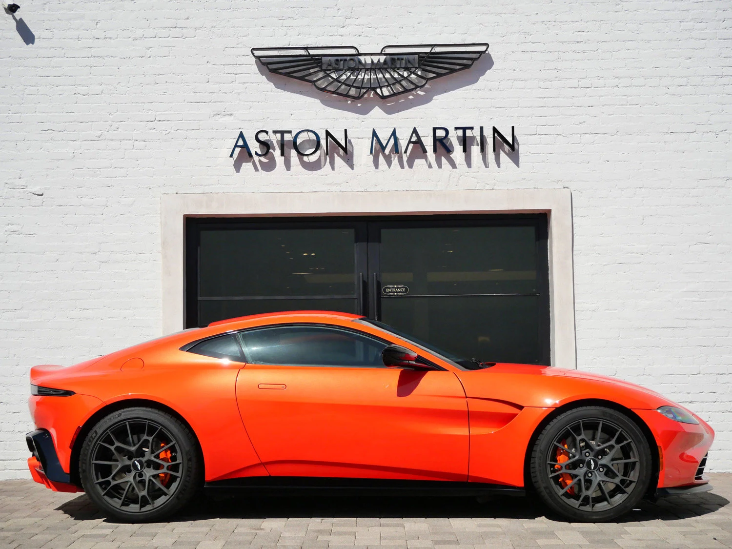 2022 Aston Martin Vantage for sale, exterior, Orange