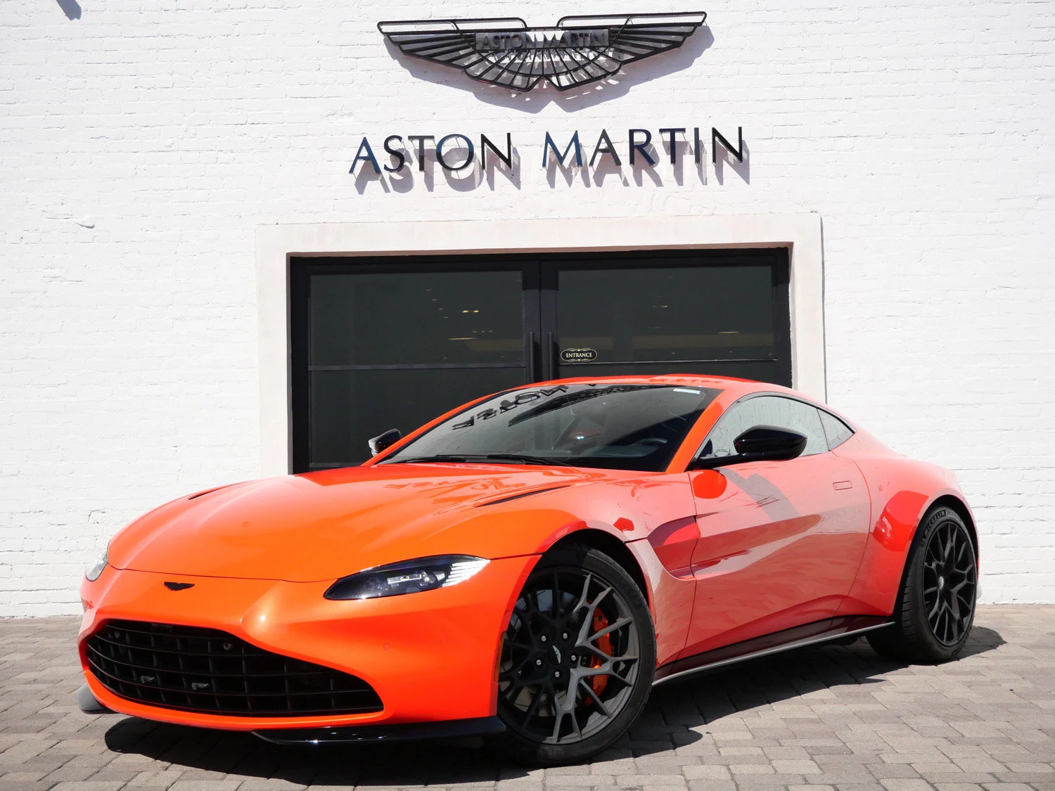2022 Aston Martin Vantage for sale, exterior, Orange