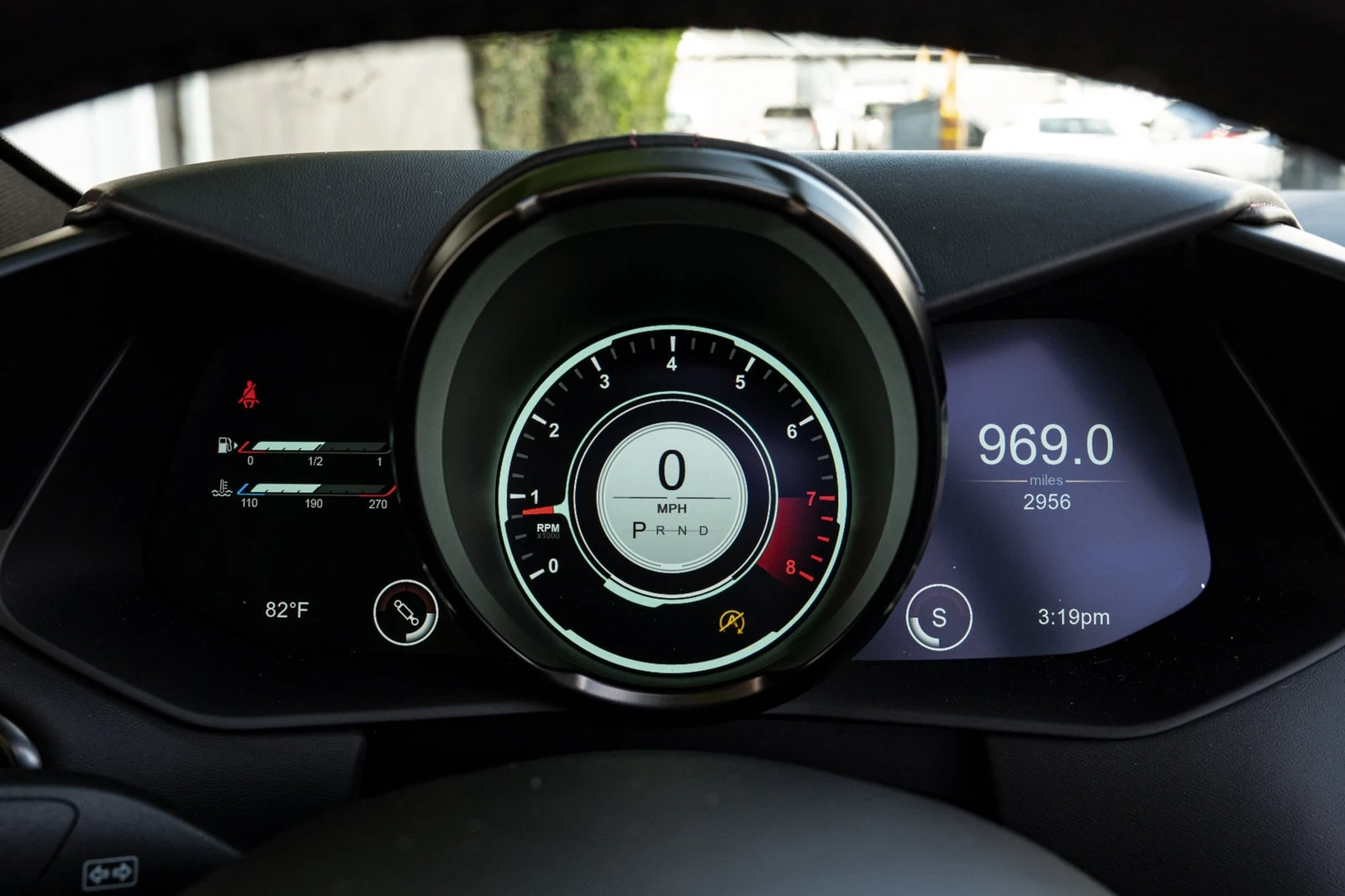 2023 Aston Martin Vantage Roadster interior, Onyx Black/Sandstorm