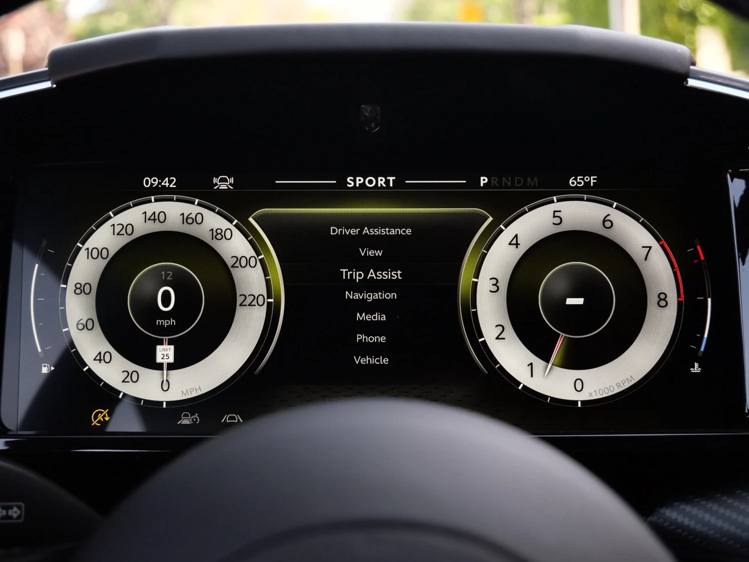 2026 Aston Martin Vantage S interior, Onyx Black - Semi Aniline