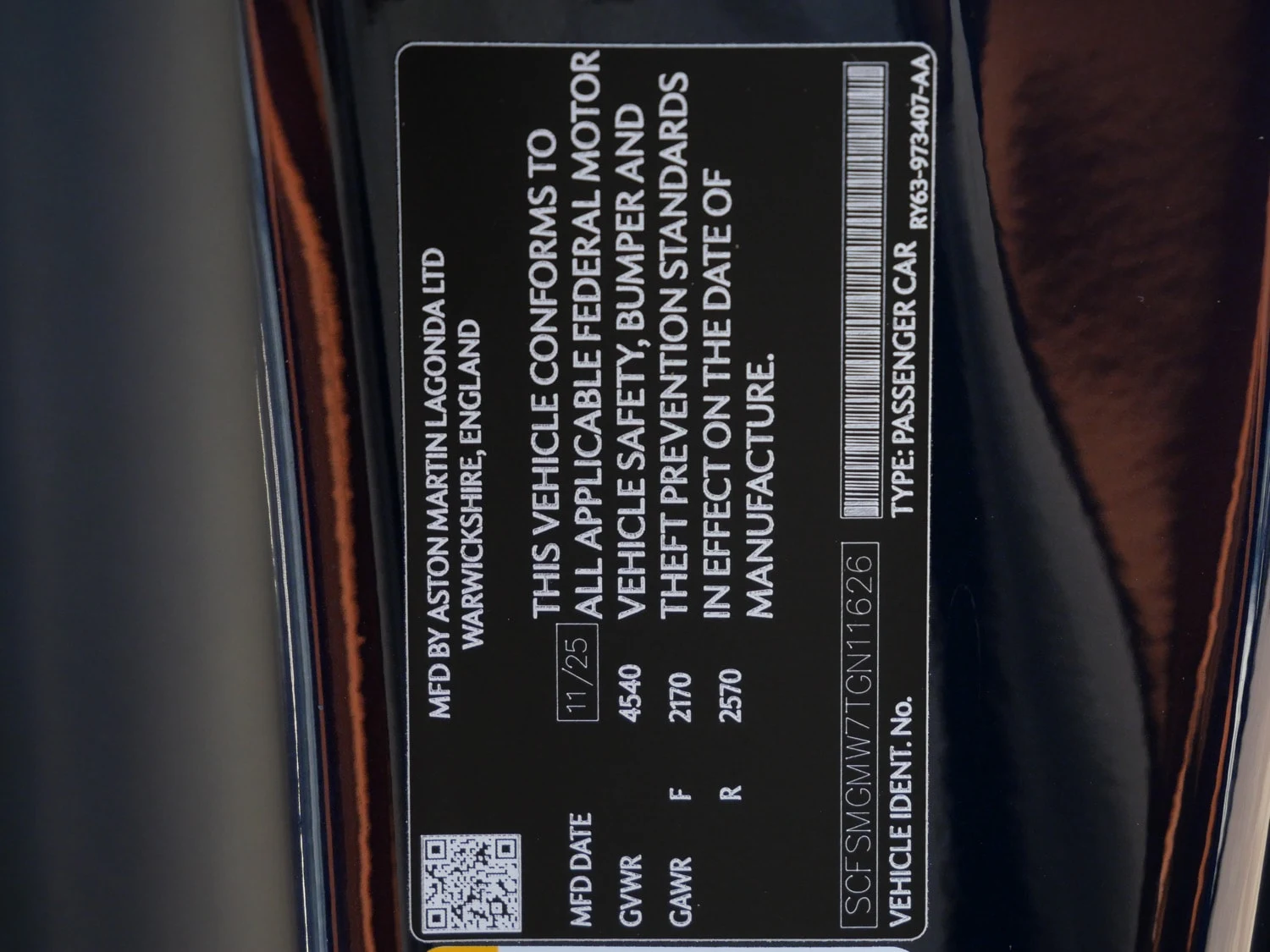 2026 Aston Martin Vantage S for sale, photo 26 of 26
