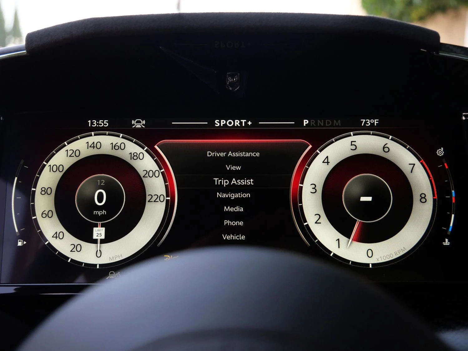 2026 Aston Martin Vantage S interior, Onyx Black - Semi Aniline