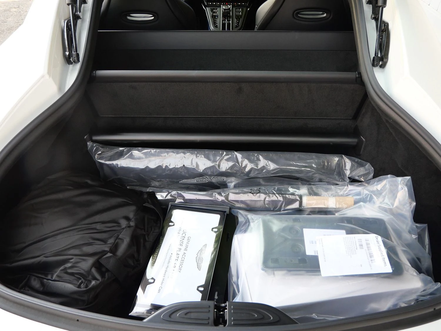 2026 Aston Martin Vantage S trunk
