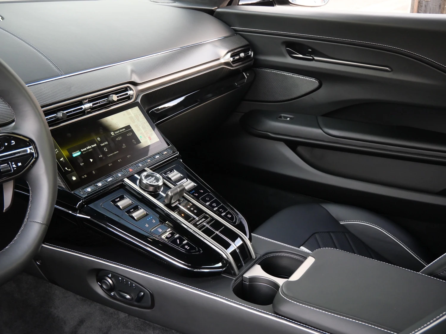 2026 Aston Martin Vantage S interior, Onyx Black