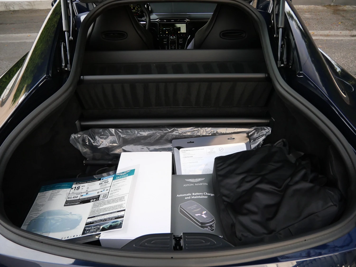 2026 Aston Martin Vantage S trunk