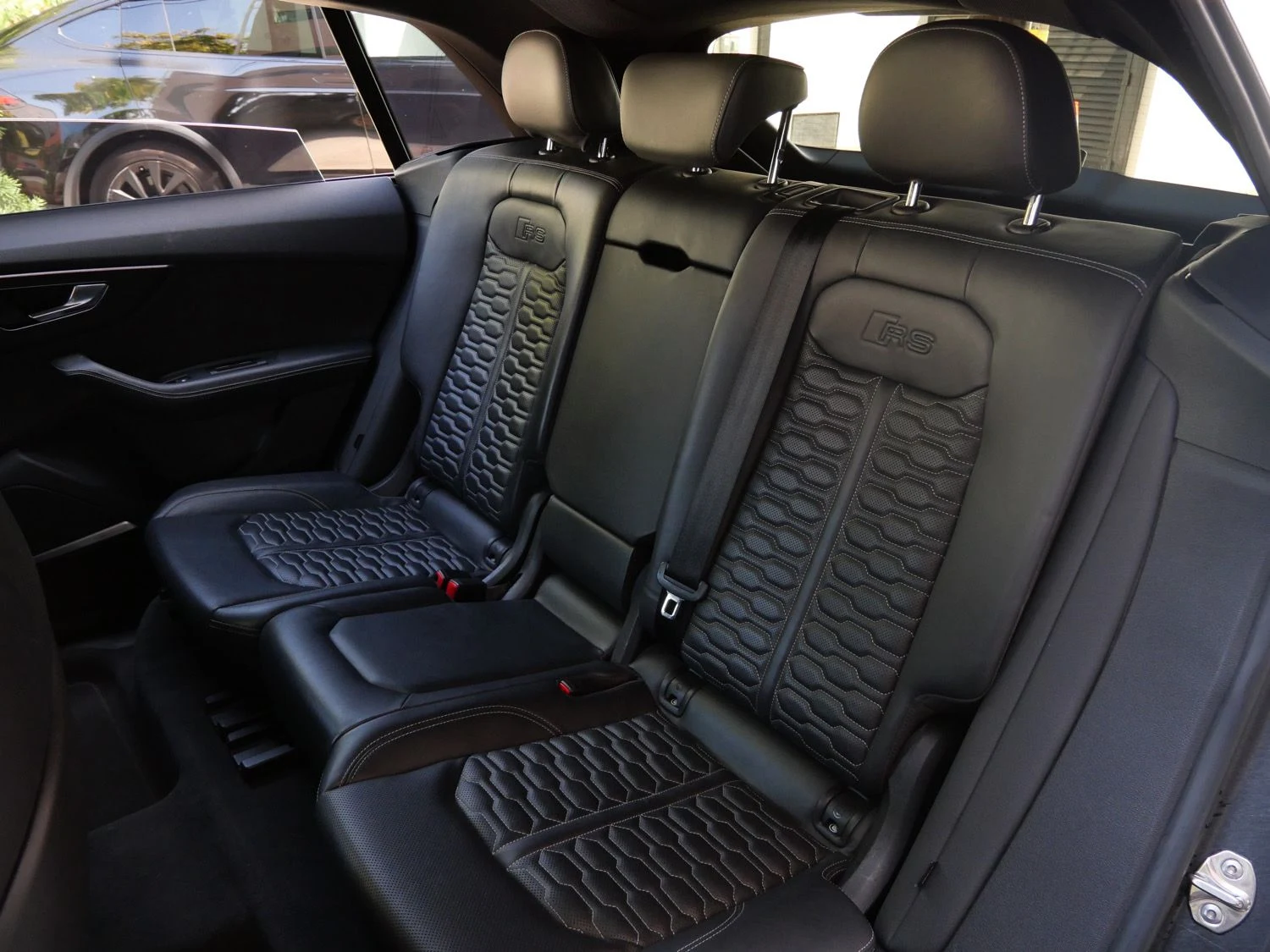 2021 Audi RS Q8 interior, seats, Black
