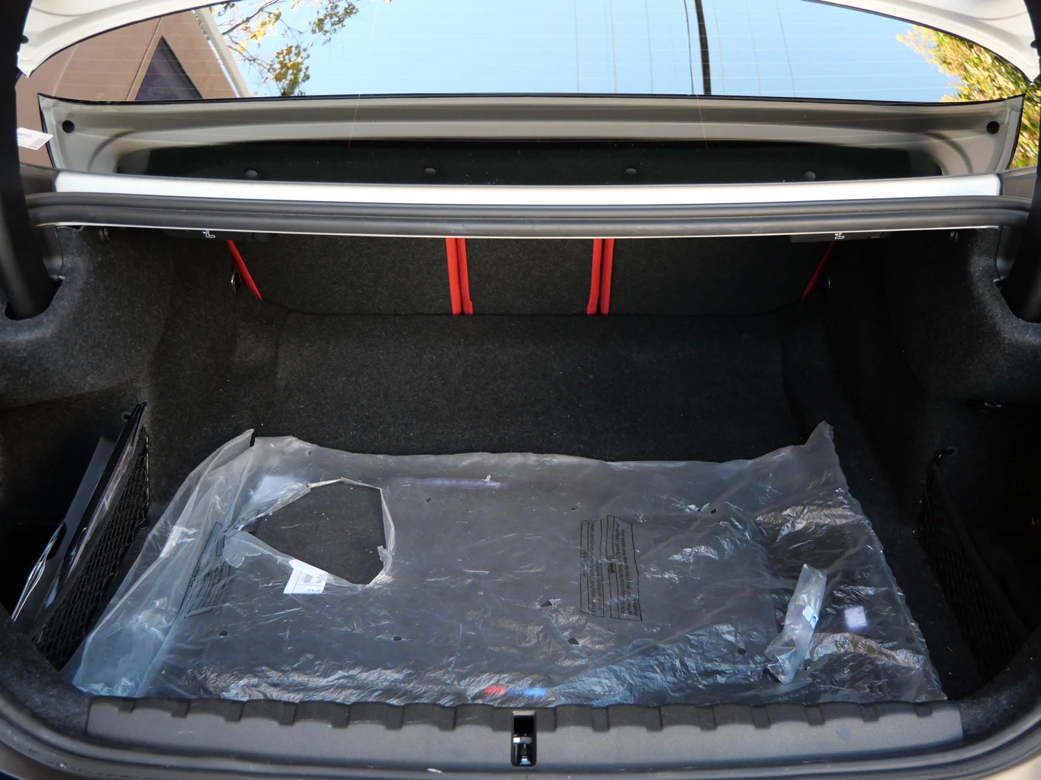 2021 BMW M4 Competition trunk