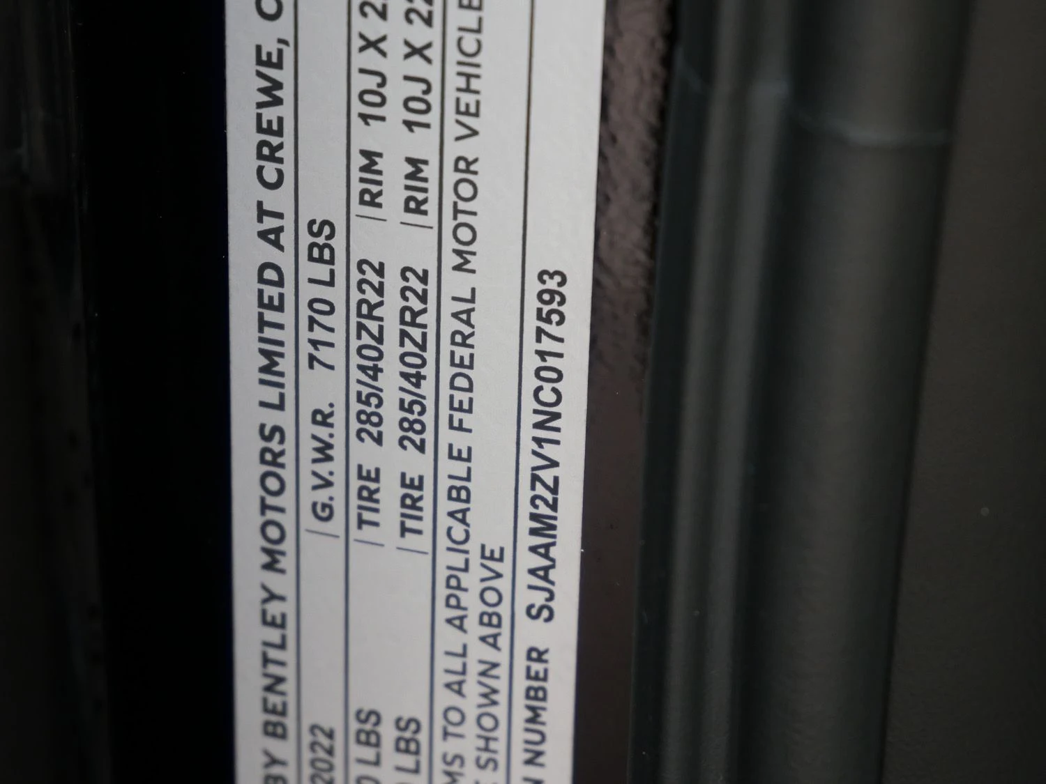 2022 Bentley Bentayga V8 for sale, photo 25 of 25
