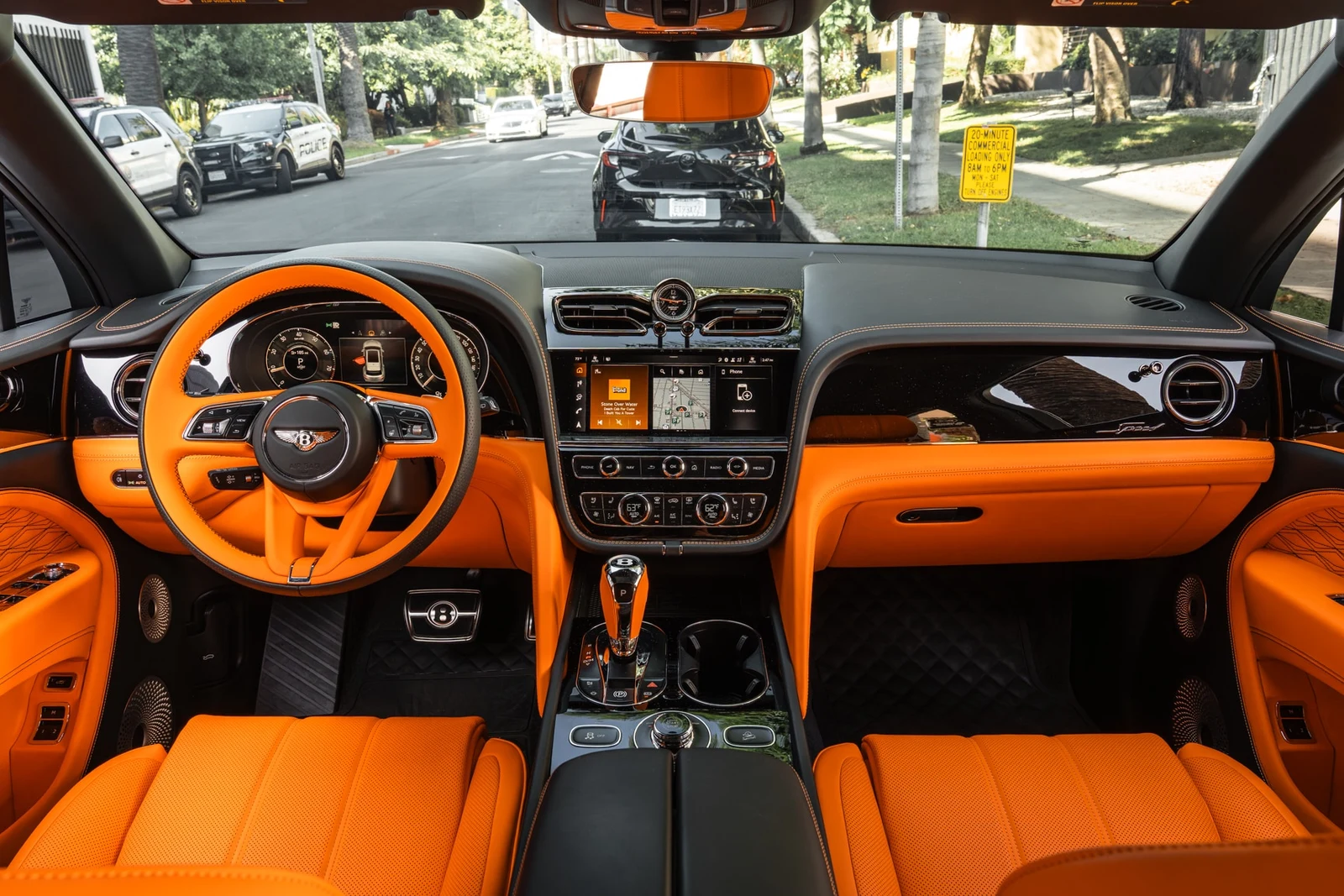 2026 Bentley Bentayga Speed interior, dashboard, Beluga