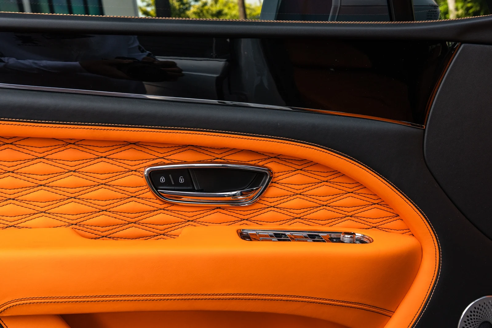 2026 Bentley Bentayga Speed interior, door panel, Beluga