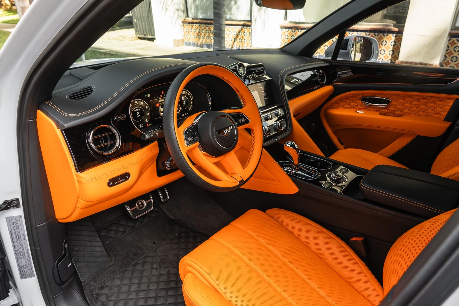 2026 Bentley Bentayga Speed interior, Beluga