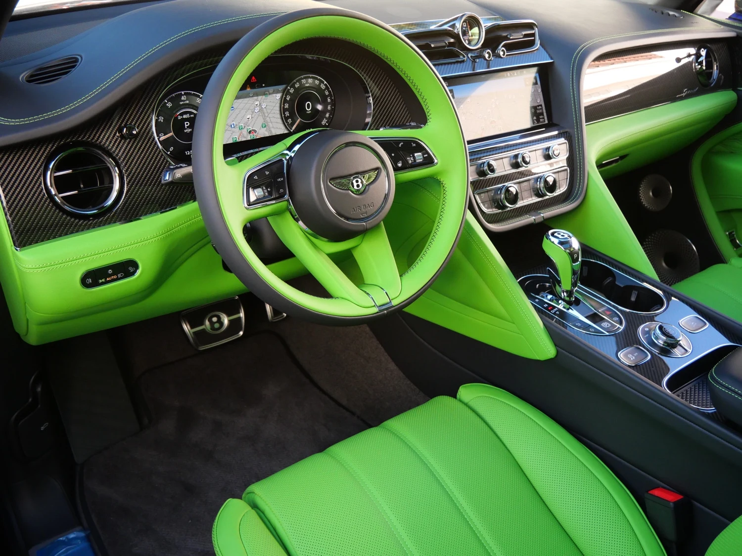 2026 Bentley Bentayga Speed interior, Beluga