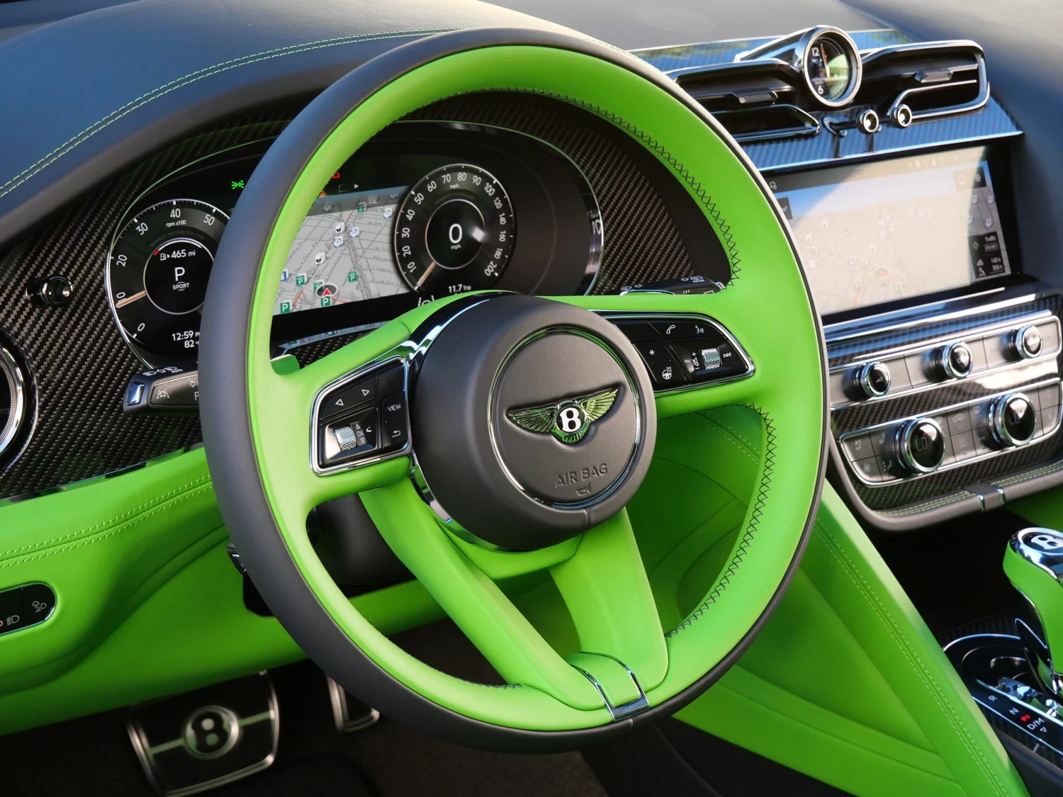 2026 Bentley Bentayga Speed interior, Beluga