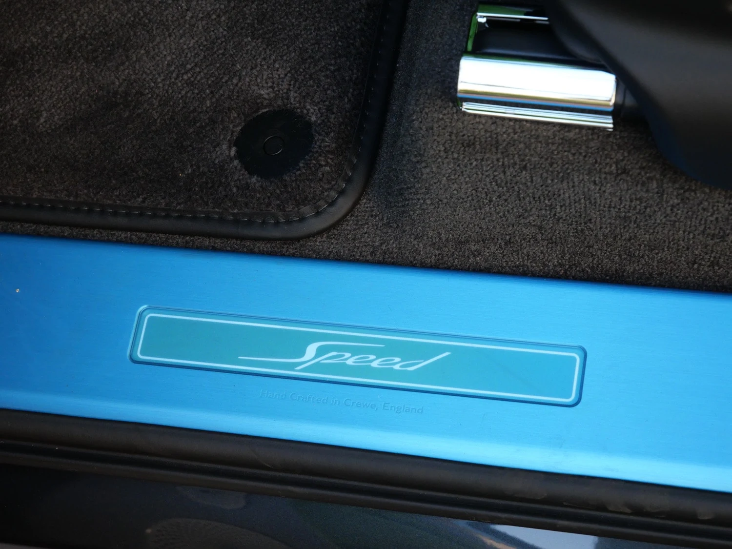 2026 Bentley Bentayga Speed interior, door sill, Beluga