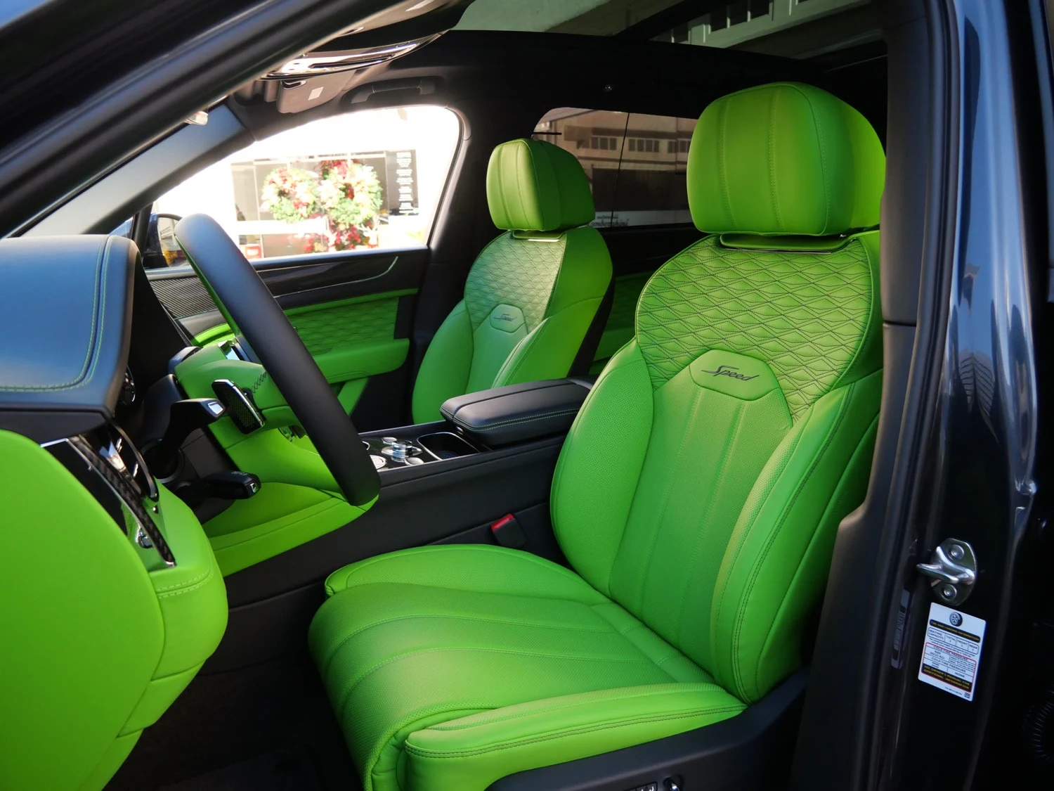 2026 Bentley Bentayga Speed interior, seats, Beluga