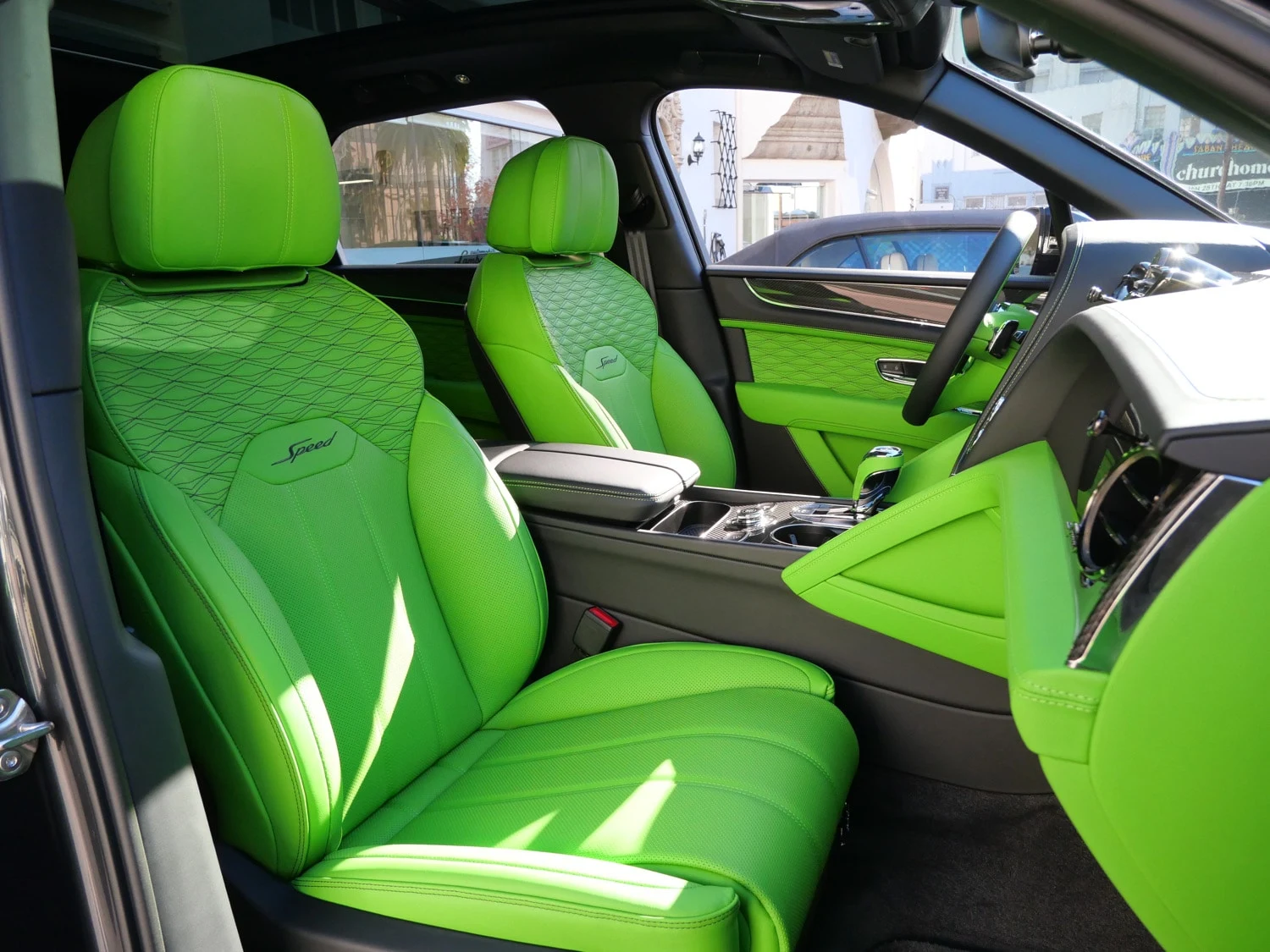 2026 Bentley Bentayga Speed interior, seats, Beluga