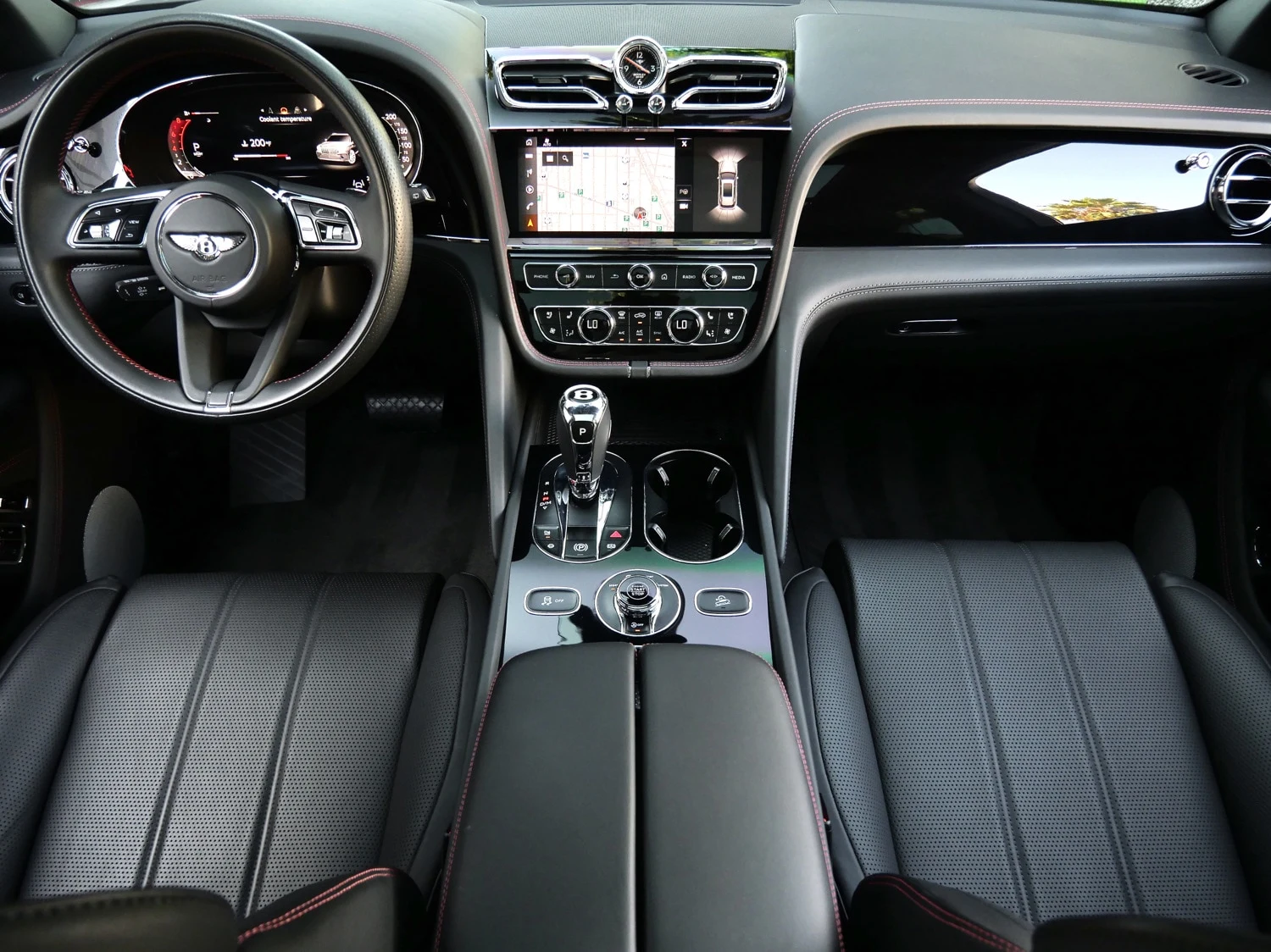 2024 Bentley Bentayga EWB interior, Beluga