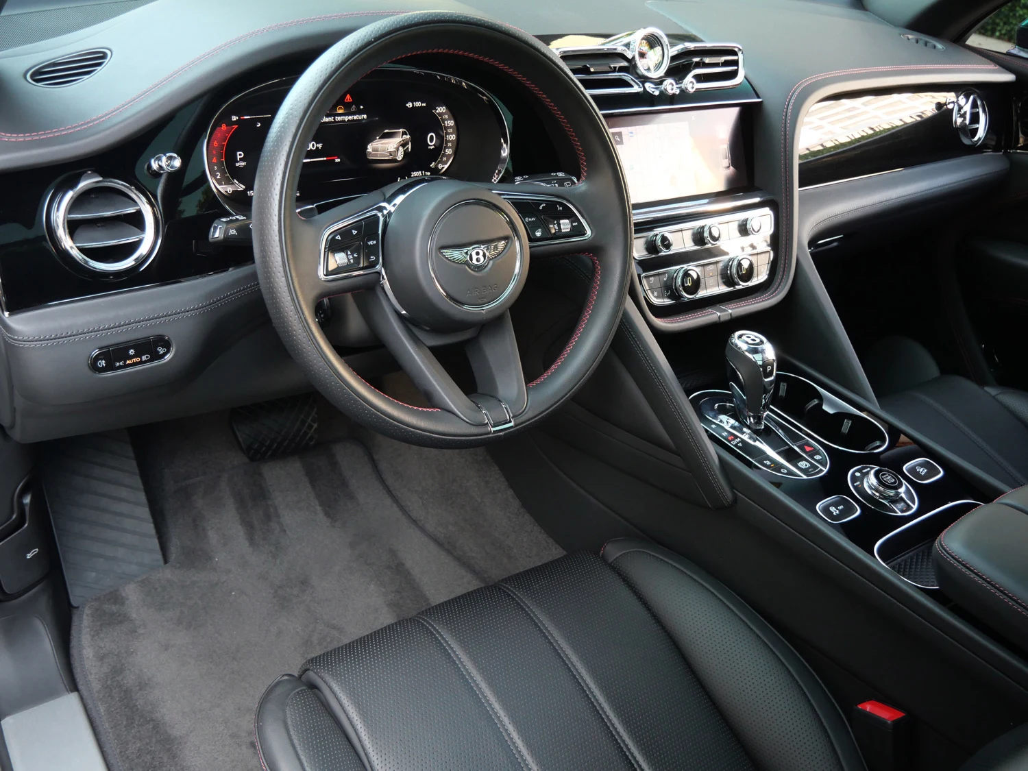 2024 Bentley Bentayga EWB interior, Beluga