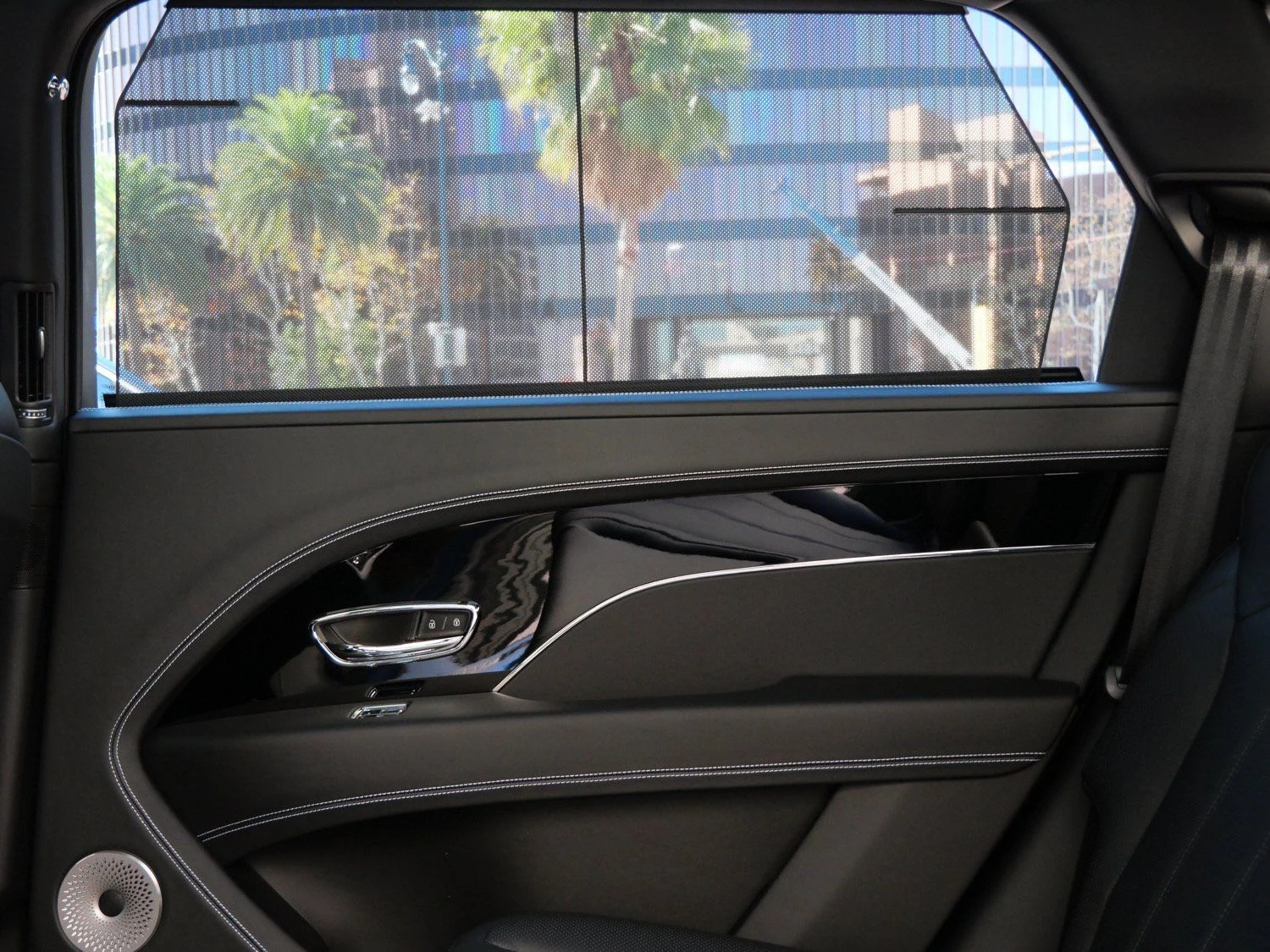 2025 Bentley Bentayga EWB interior, door panel, Beluga