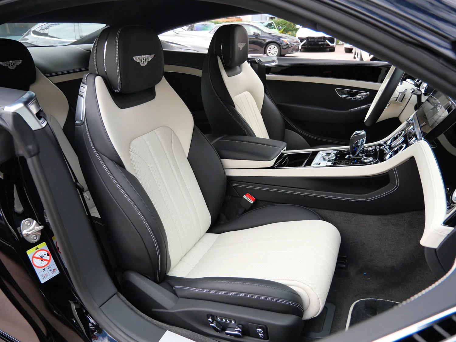 2024 Bentley Continental GT V8 interior, seats, Linen