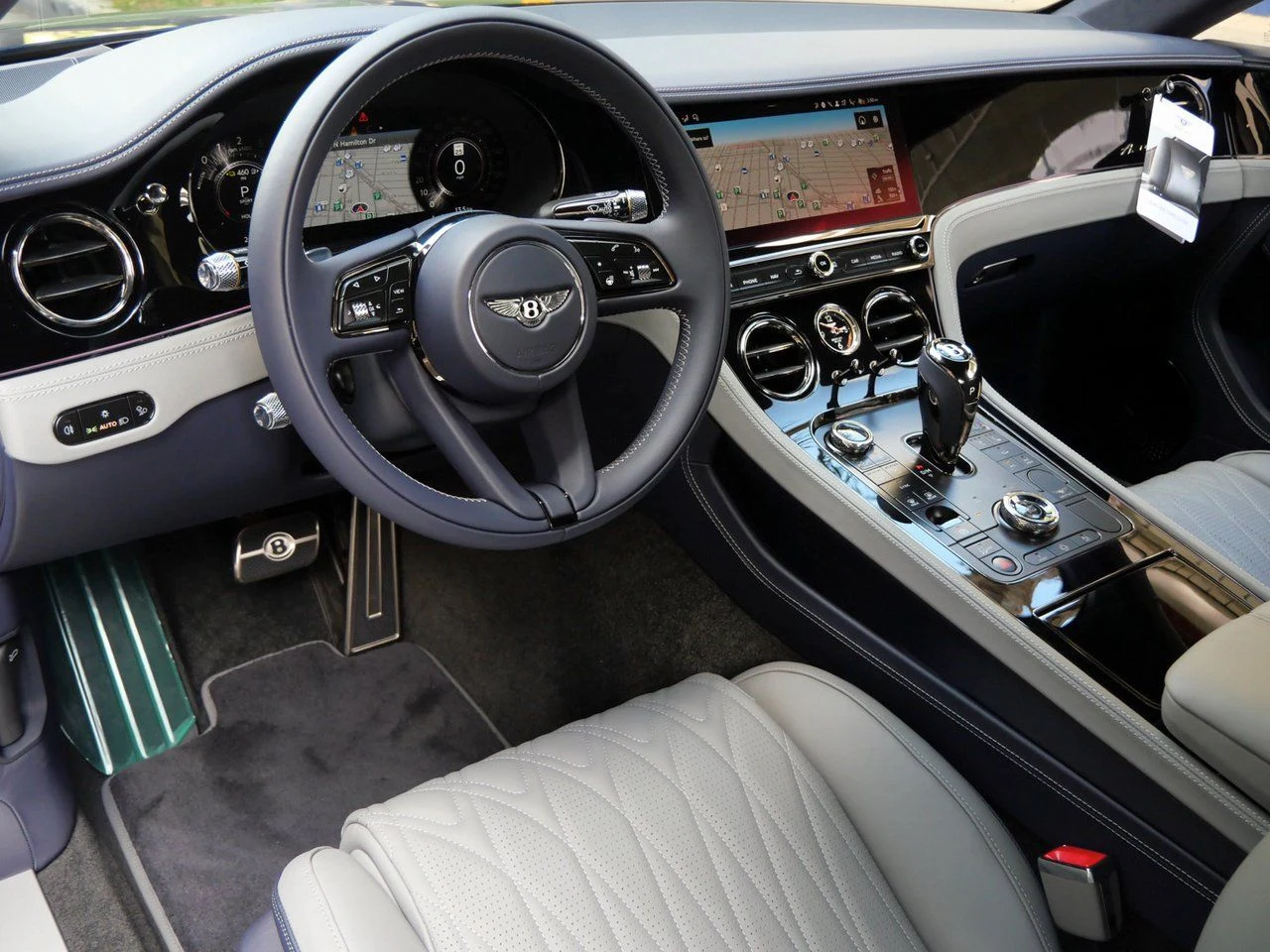 2026 Bentley Continental GT Azure interior, dashboard, Gravity Grey