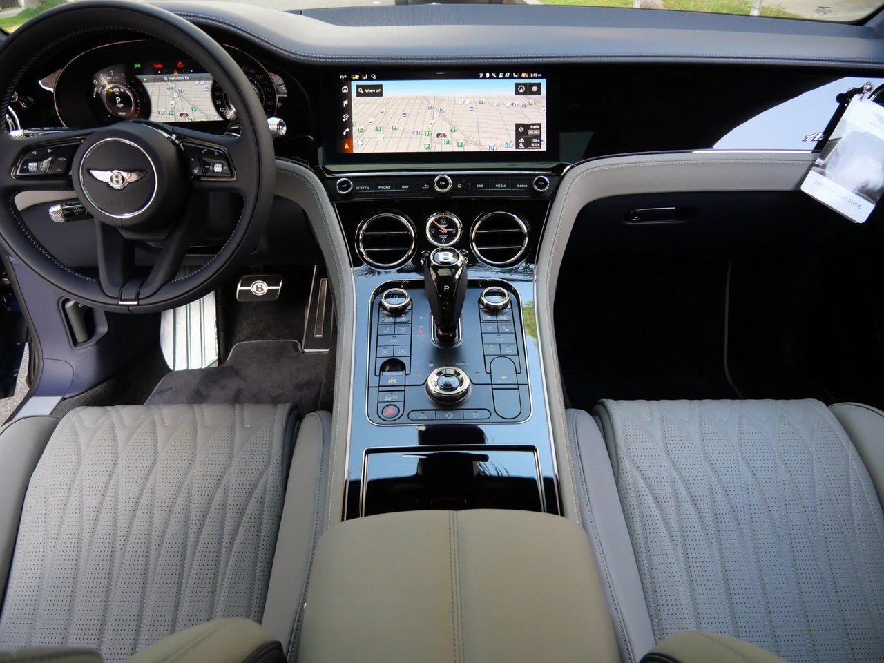 2026 Bentley Continental GT Azure interior, dashboard, Gravity Grey