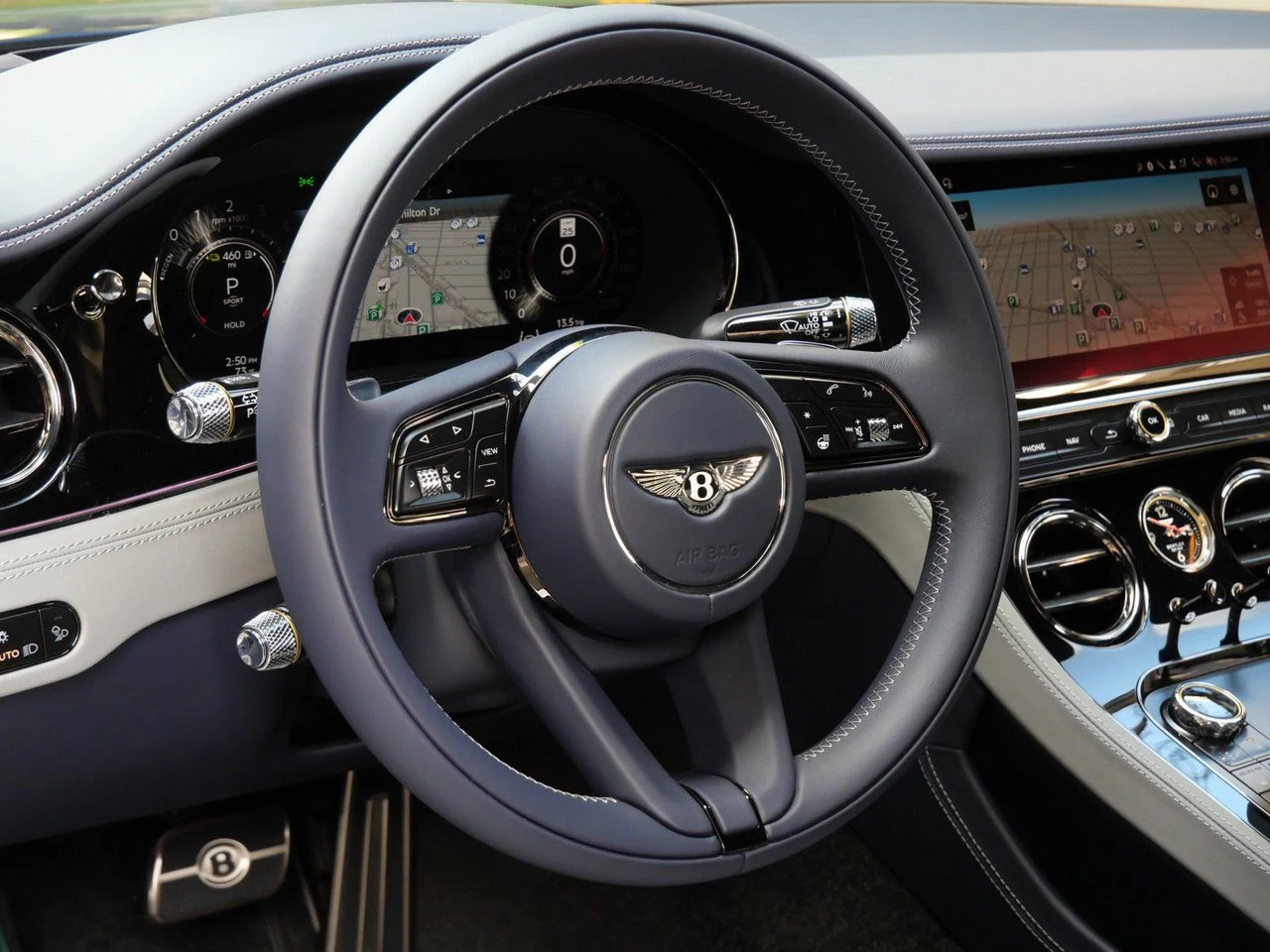 2026 Bentley Continental GT Azure interior, Gravity Grey