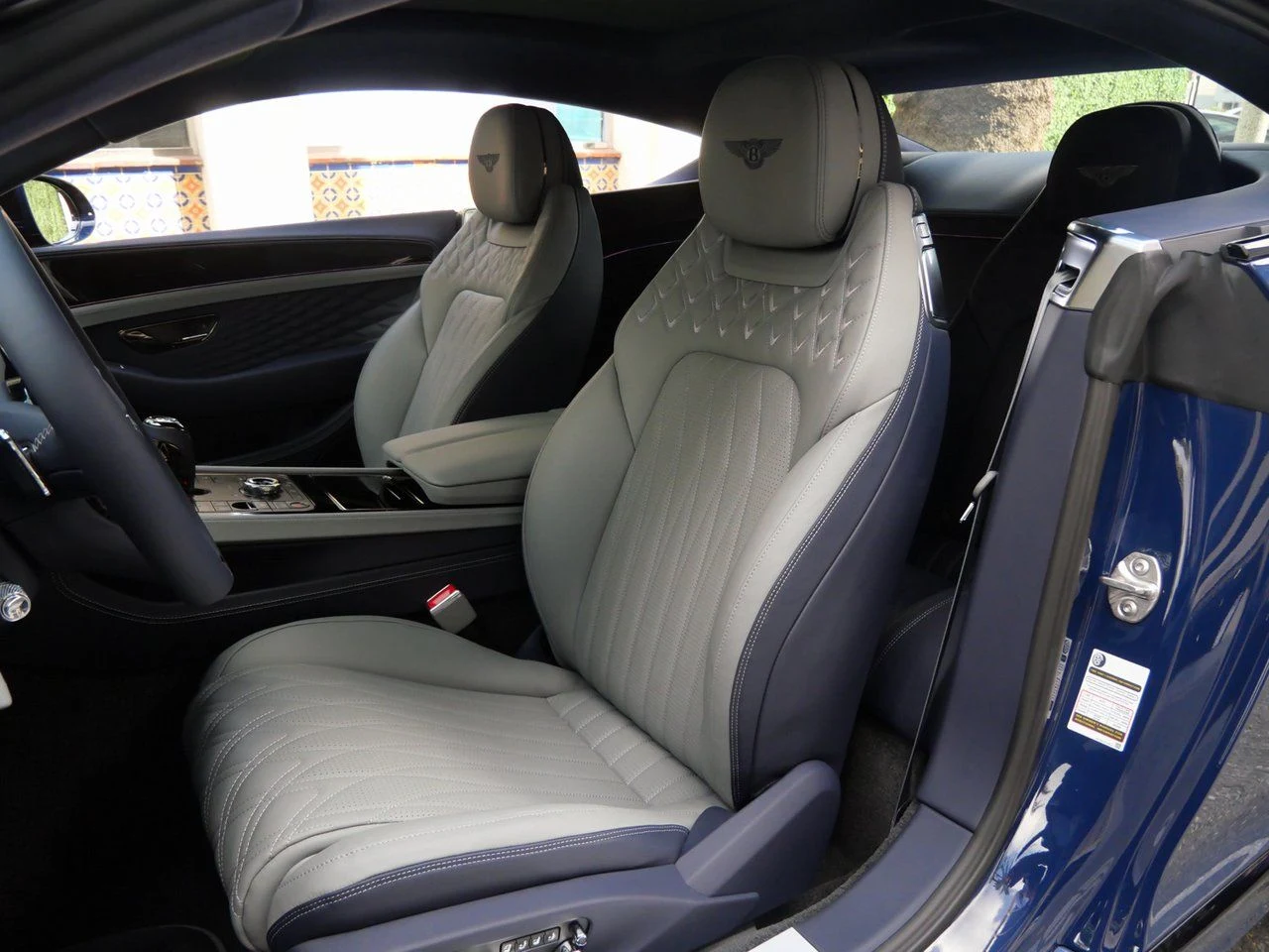 2026 Bentley Continental GT Azure interior, seats, Gravity Grey