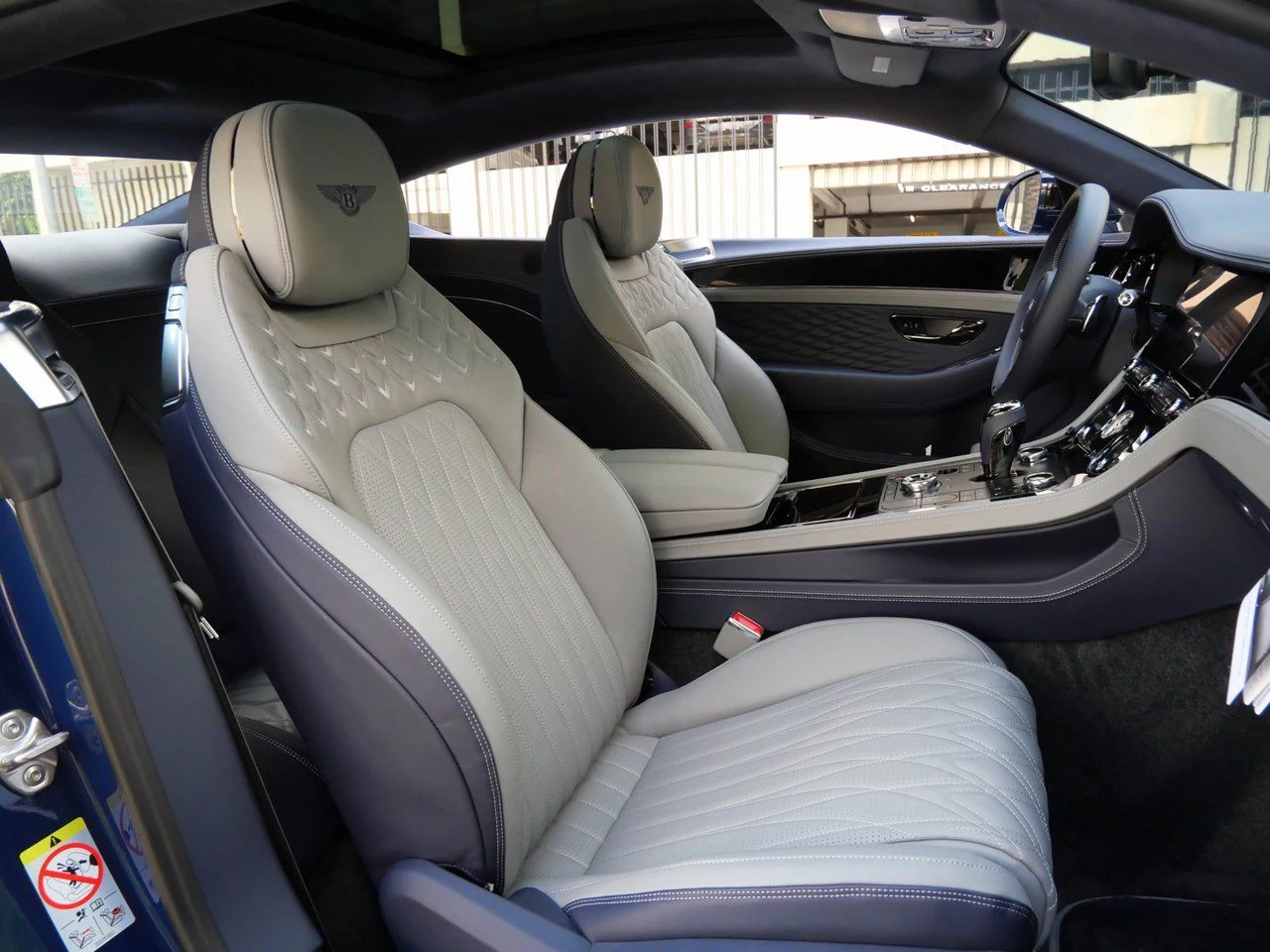 2026 Bentley Continental GT Azure interior, seats, Gravity Grey