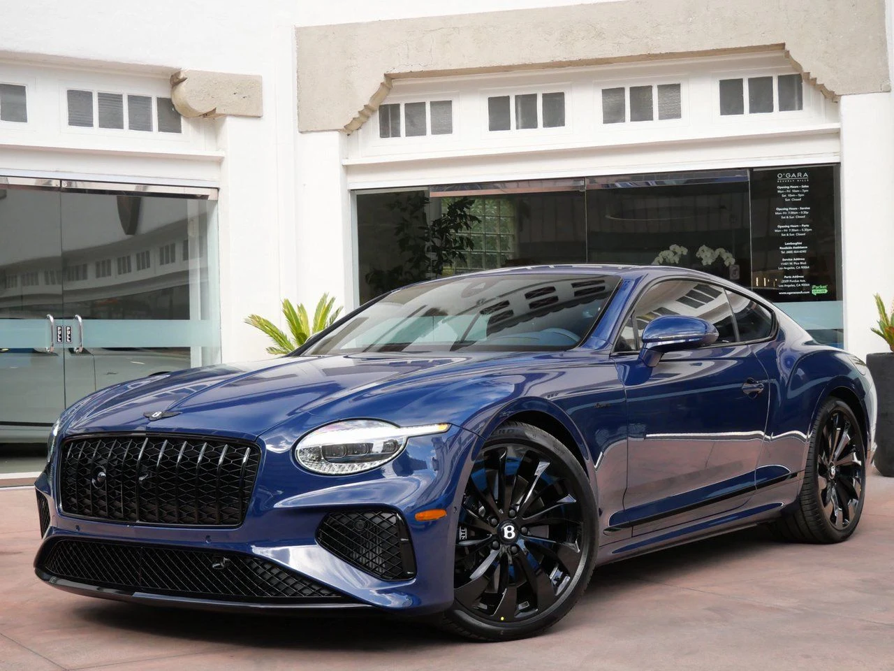 2026 Bentley Continental GT Azure for sale, front three-quarter view, Blue