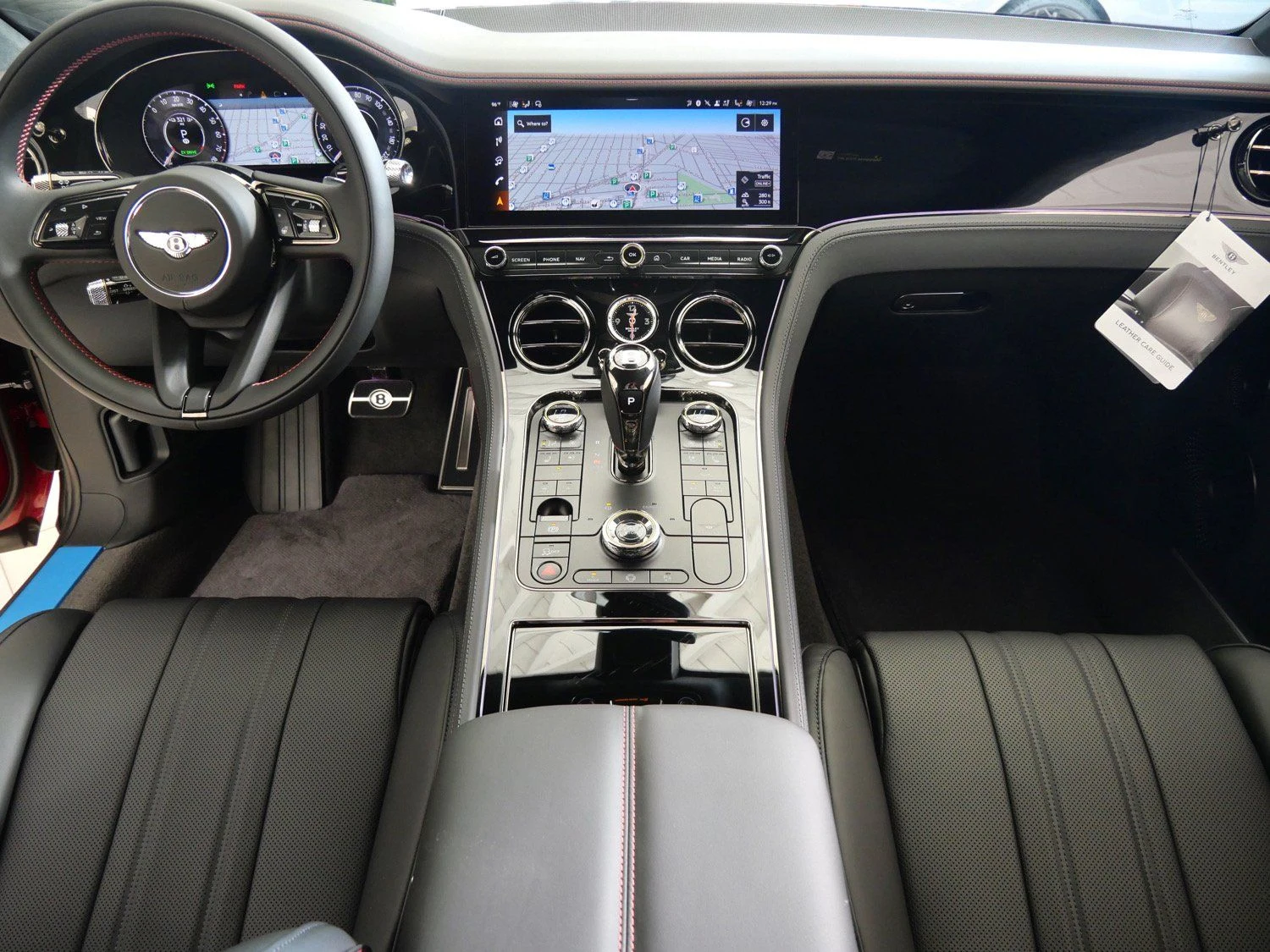 2026 Bentley Continental GT interior, dashboard, Beluga