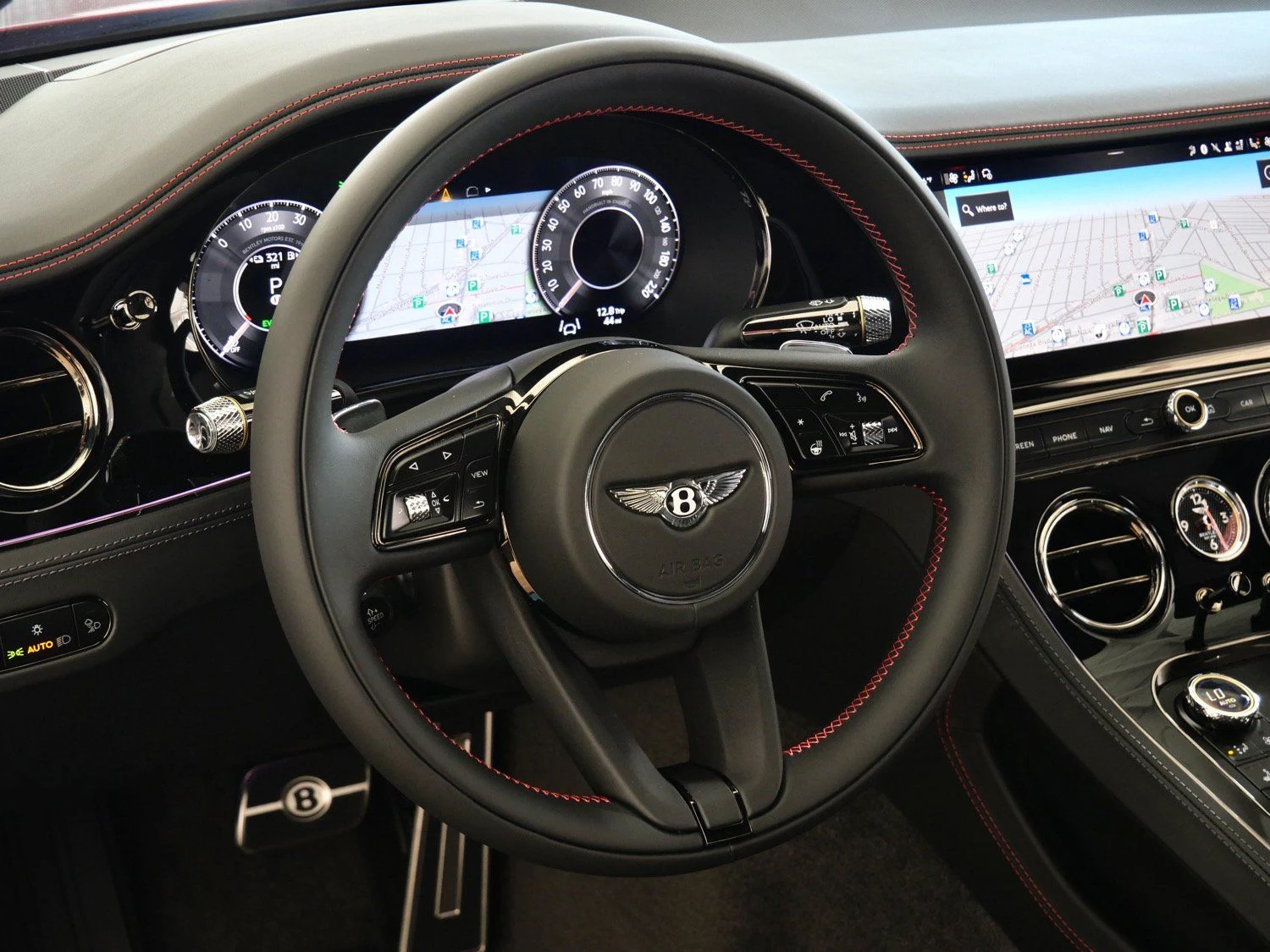 2026 Bentley Continental GT interior, dashboard, Beluga