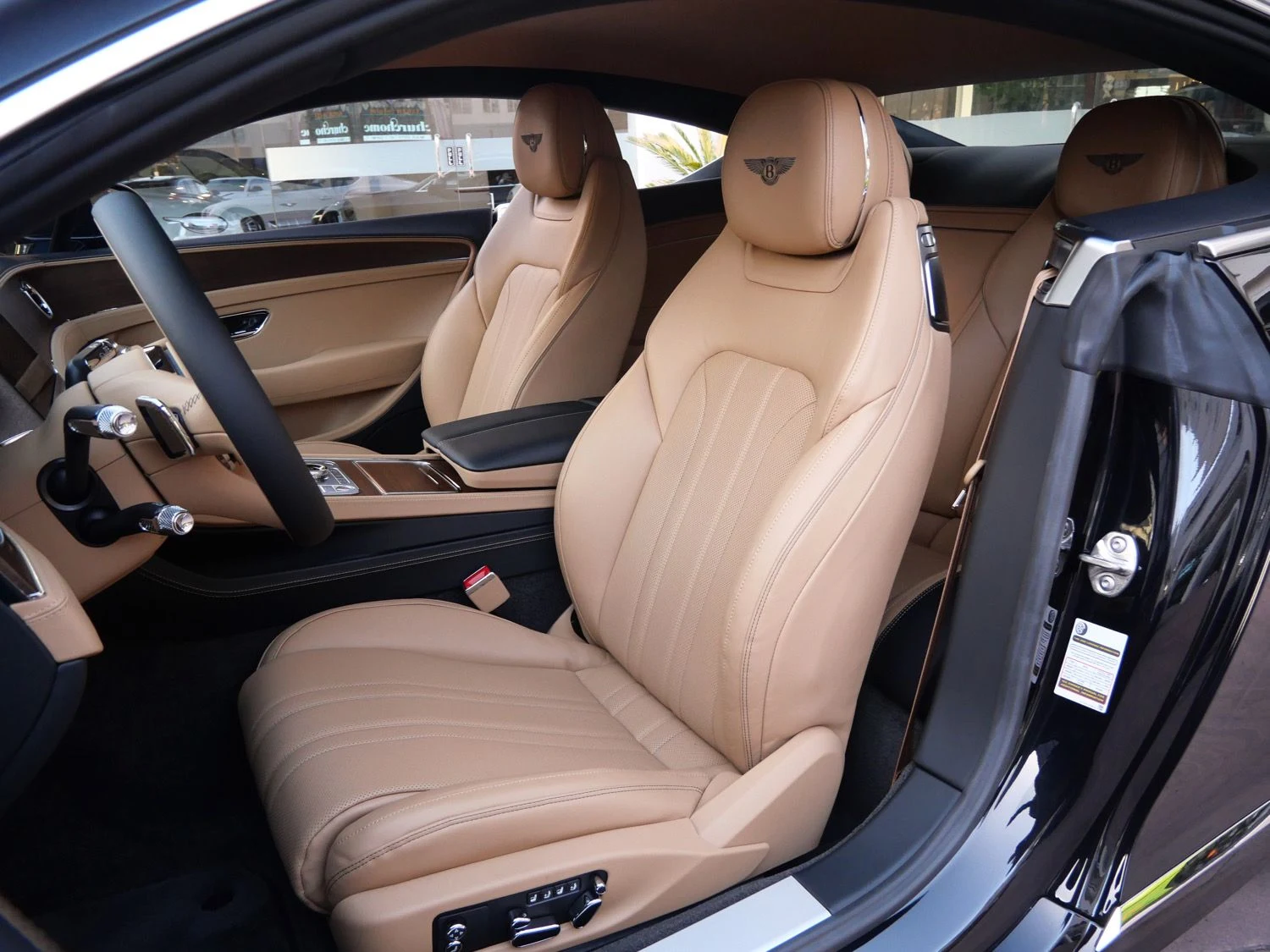2026 Bentley Continental GT interior, seats, Camel
