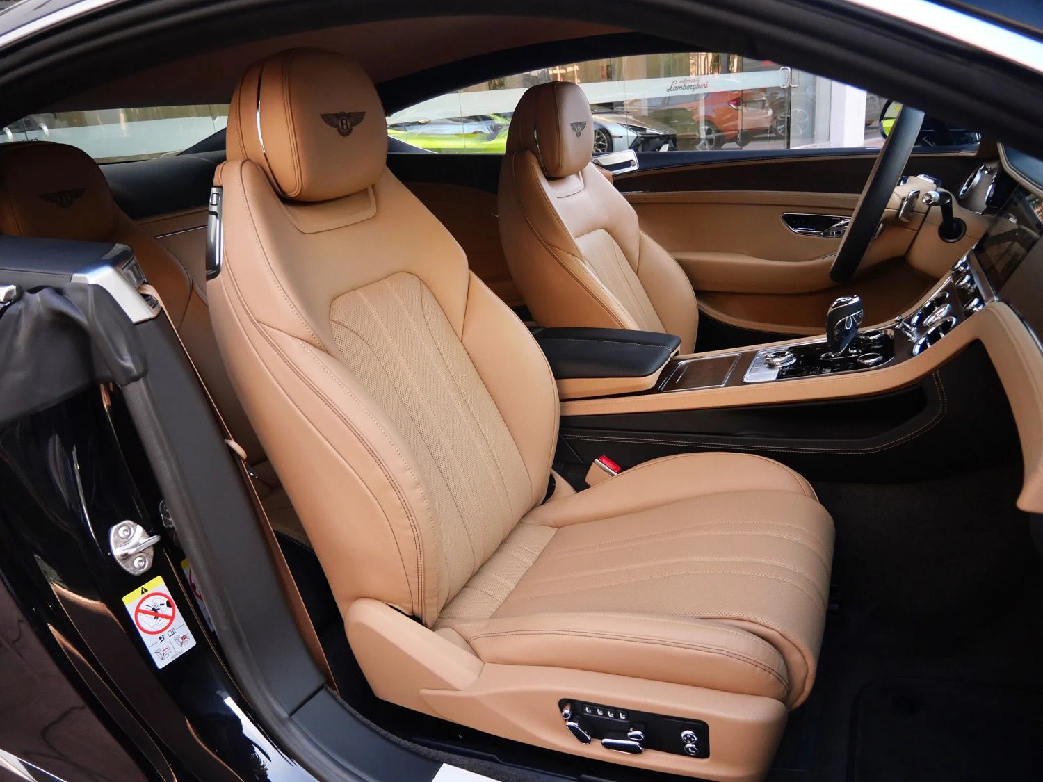 2026 Bentley Continental GT interior, seats, Camel