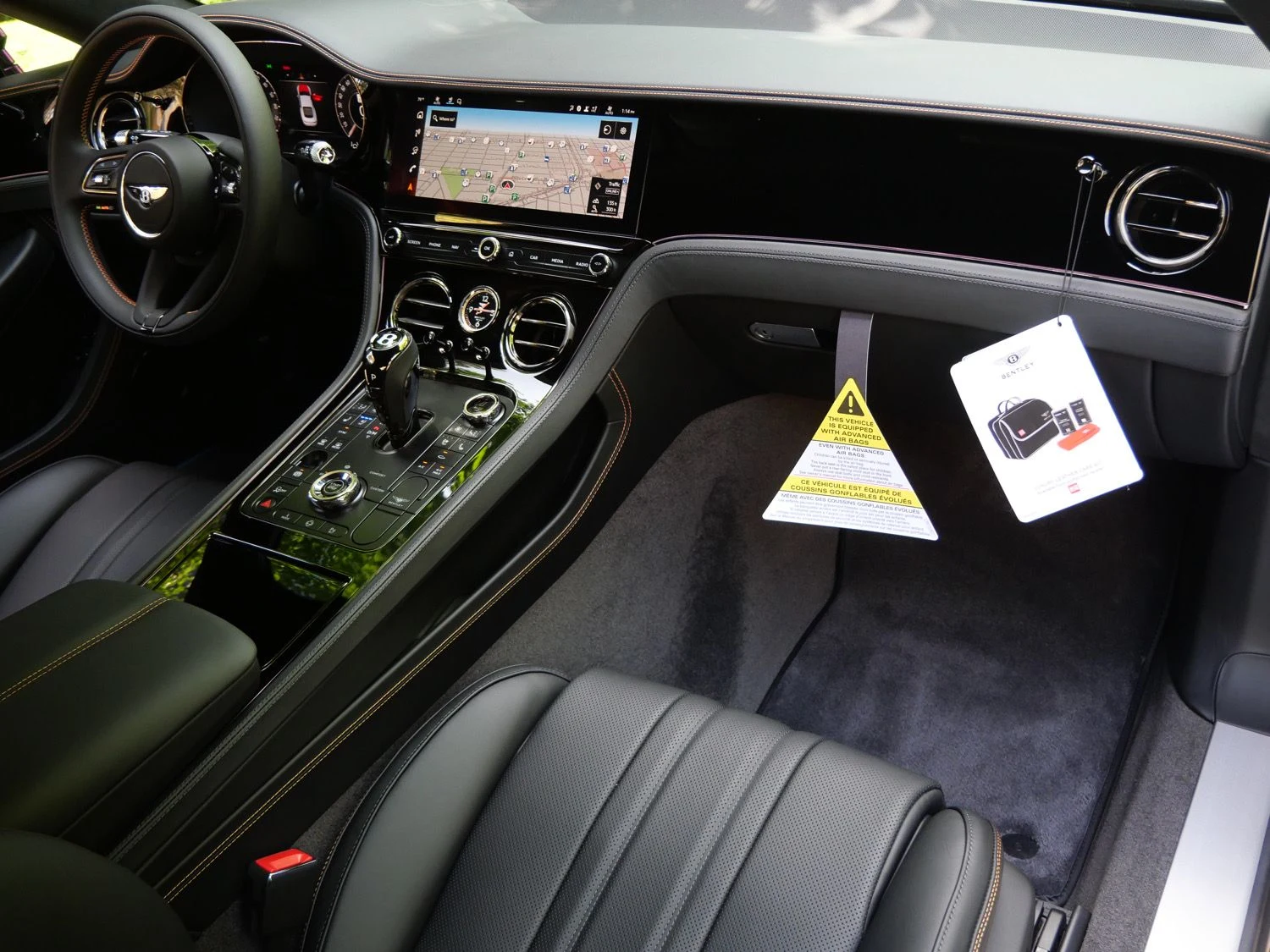 2026 Bentley Continental GT interior, Beluga