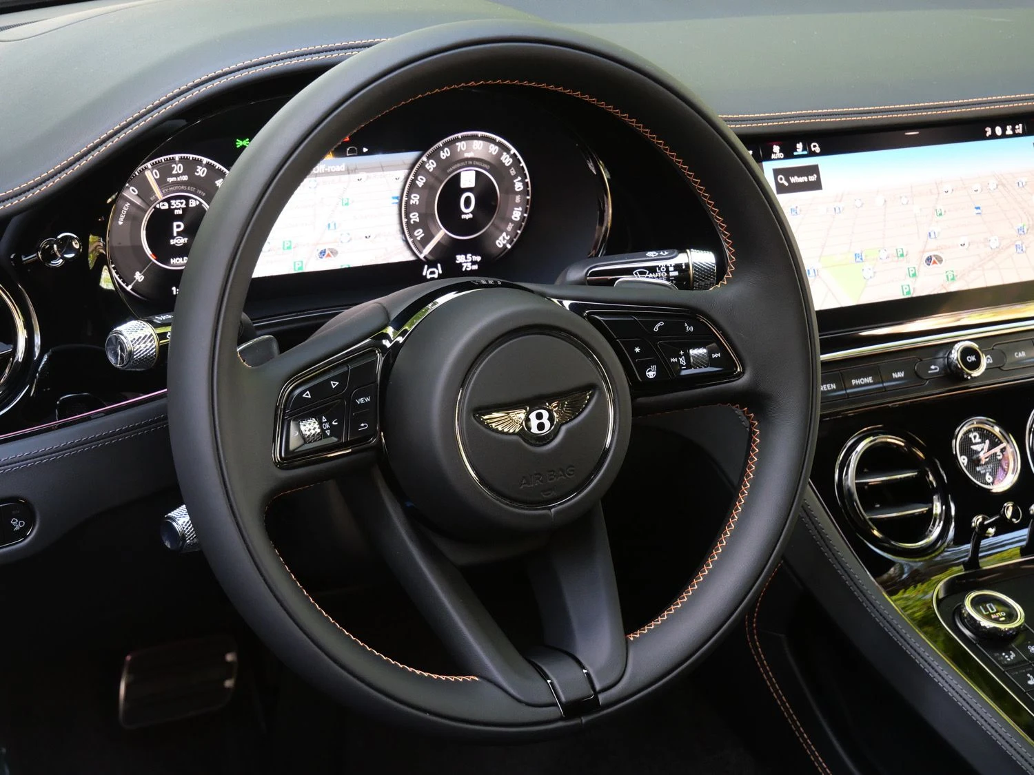 2026 Bentley Continental GT interior, Beluga