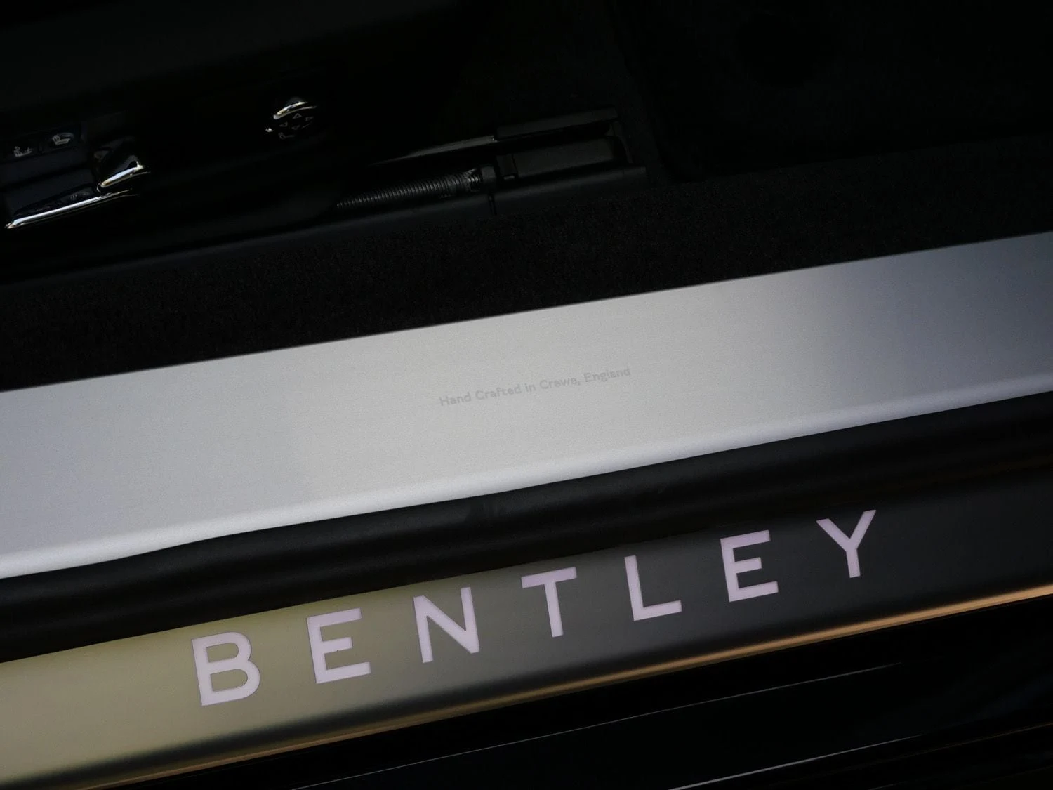 2026 Bentley Continental GT interior, door sill, Beluga