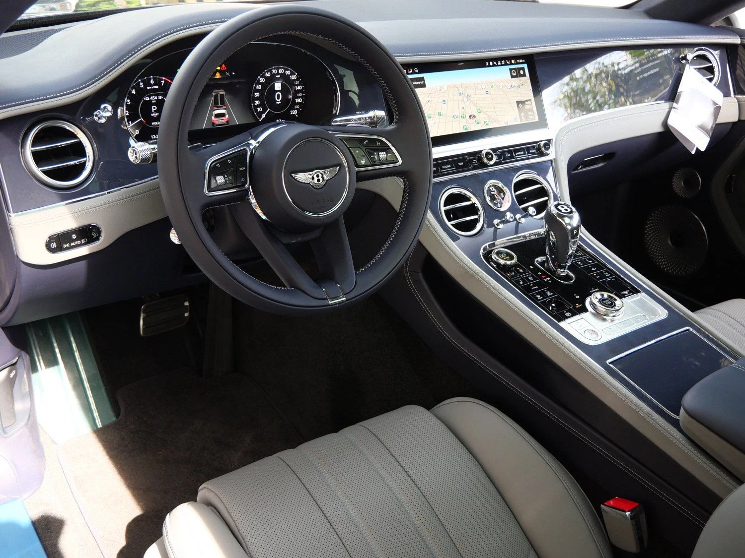 2026 Bentley Continental GT interior, dashboard, Gravity Grey
