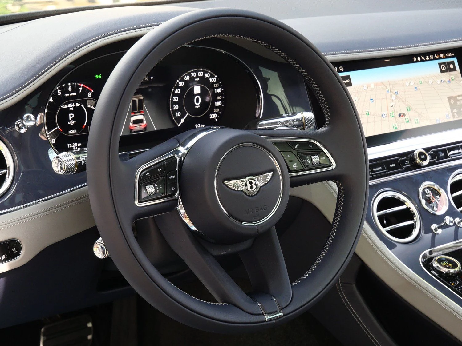 2026 Bentley Continental GT interior, Gravity Grey