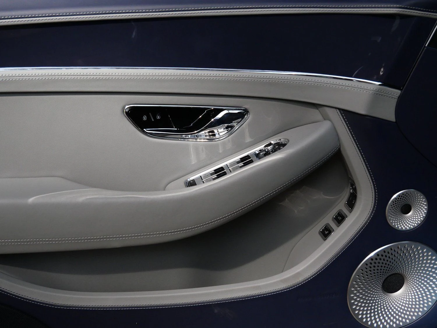 2026 Bentley Continental GT interior, door panel, Gravity Grey